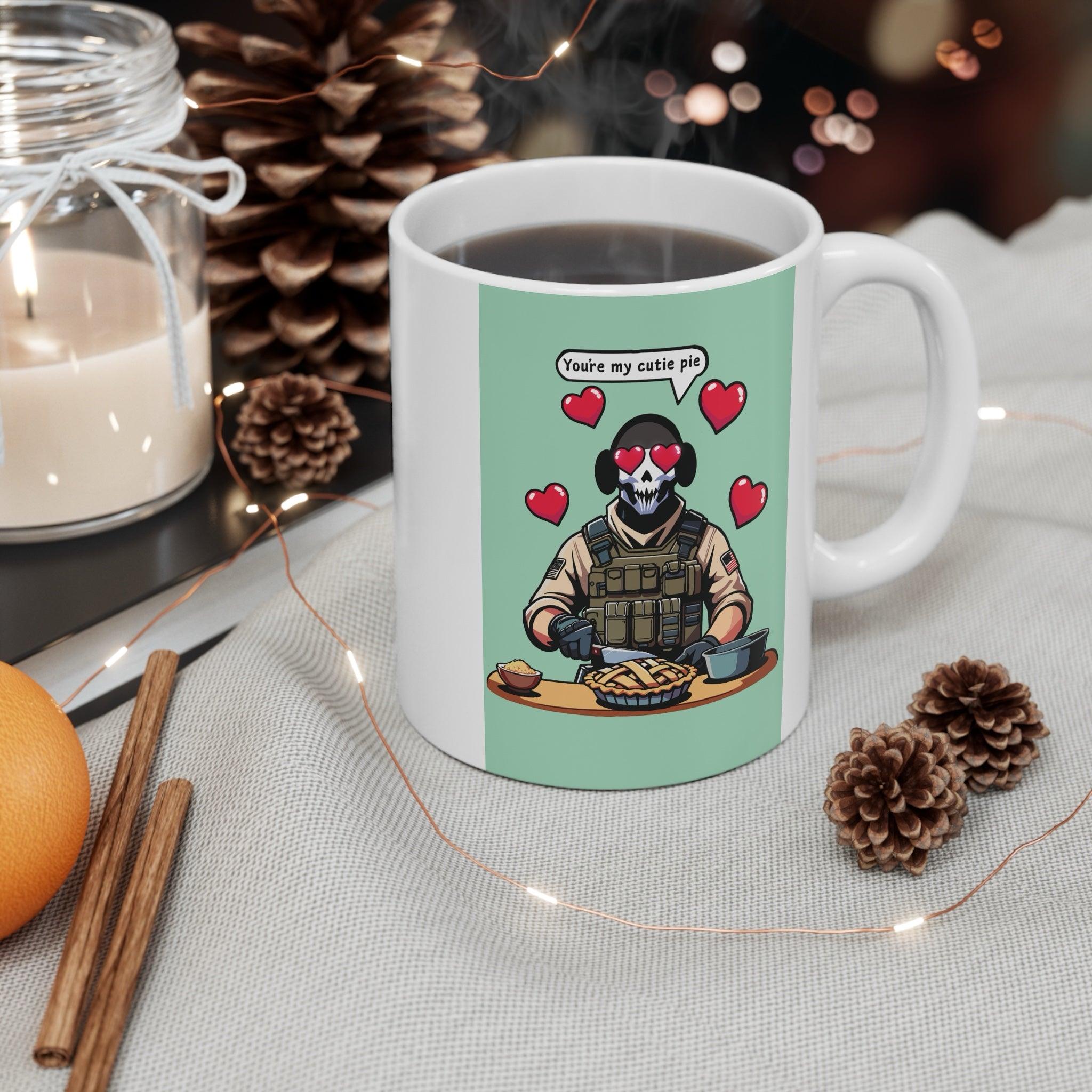 Cutie Pie Soldier Mug – Sweet & Strong Ceramic Cup | Buy Online from The Home Crafters