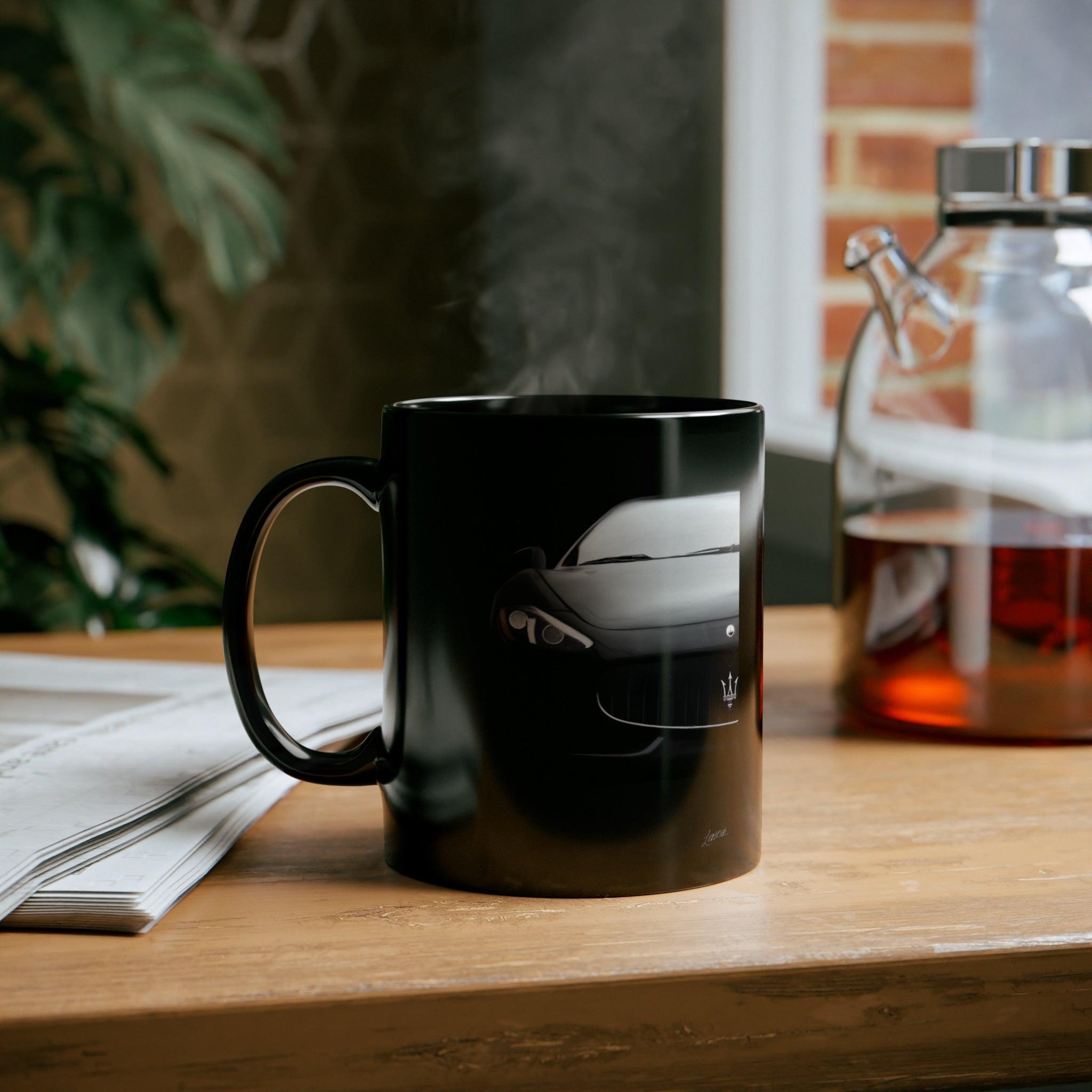 Heat changing Maserati Art Mug – Luxury Ceramic for Car Lovers | Buy Online from The Home Crafters
