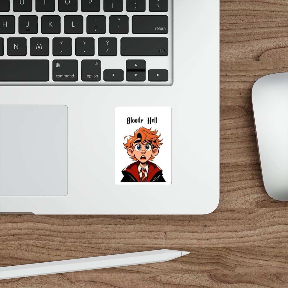 Bloody Hell! Waterproof Fantasy Sticker | Buy Online from The Home Crafters