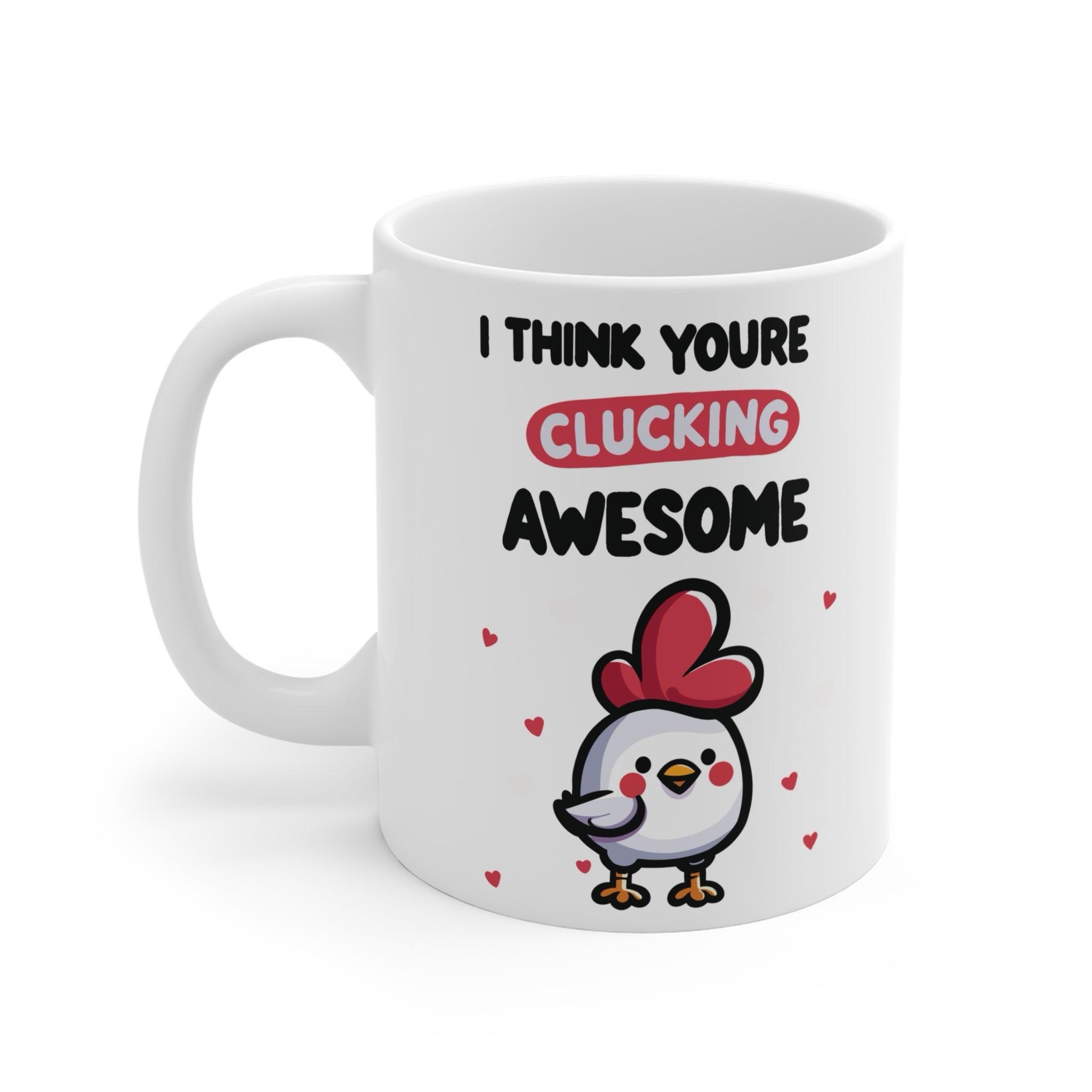 Clucking Awesome Chicken Mug – Fun Gift for Coffee Lovers | Buy Online from The Home Crafters