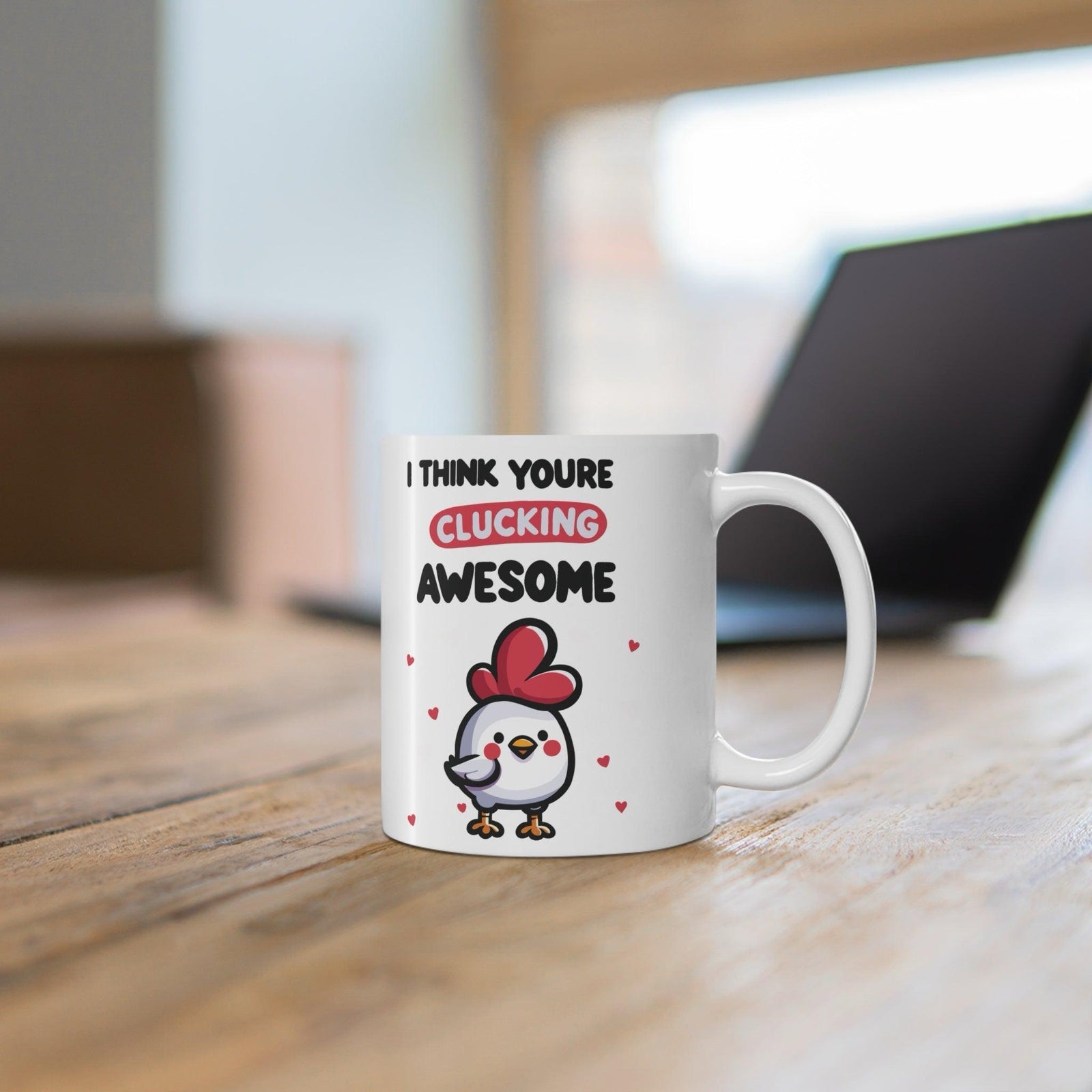 Clucking Awesome Chicken Mug – Fun Gift for Coffee Lovers | Buy Online from The Home Crafters