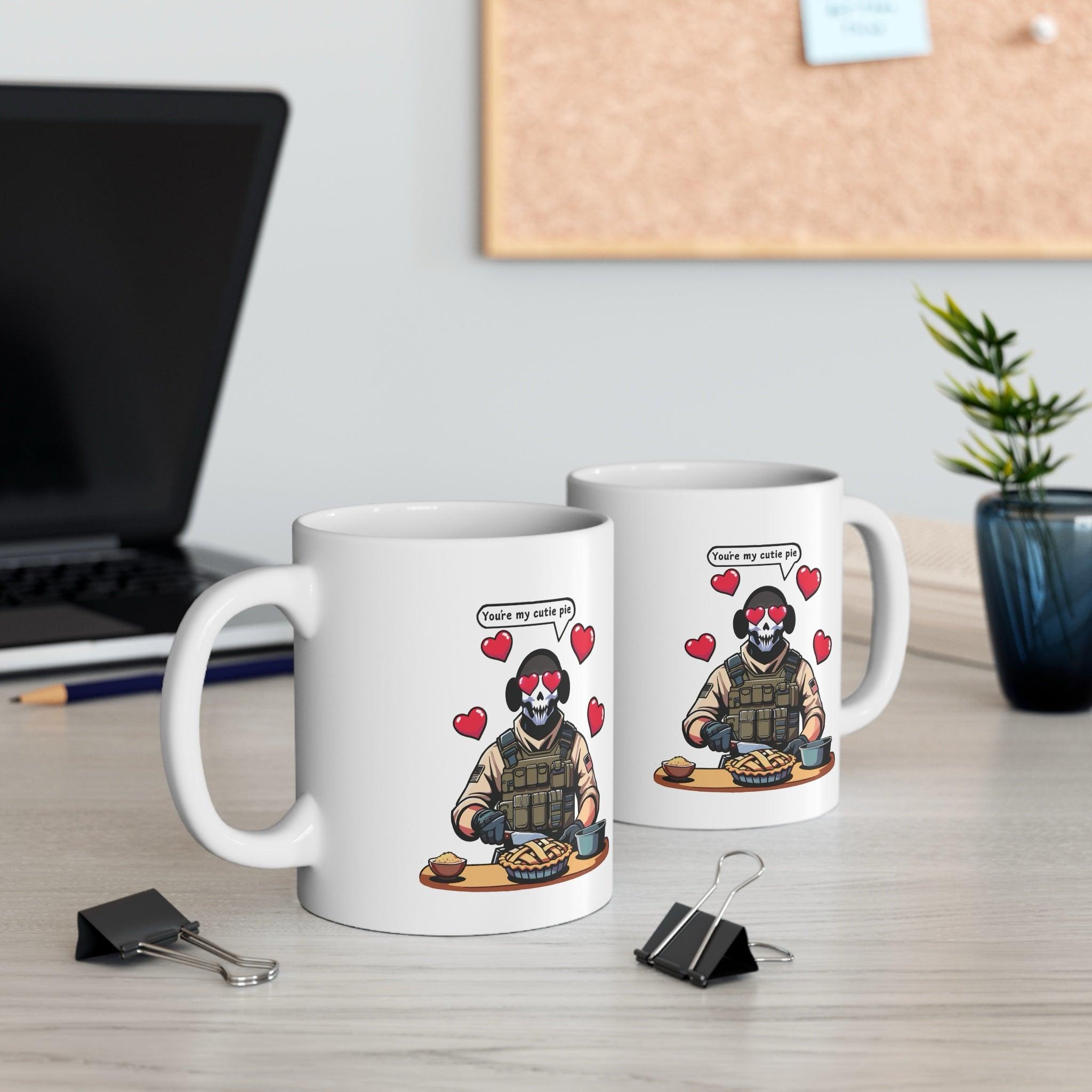 Cutie Pie Soldier Mug – Sweet & Strong Ceramic Cup | Buy Online from The Home Crafters