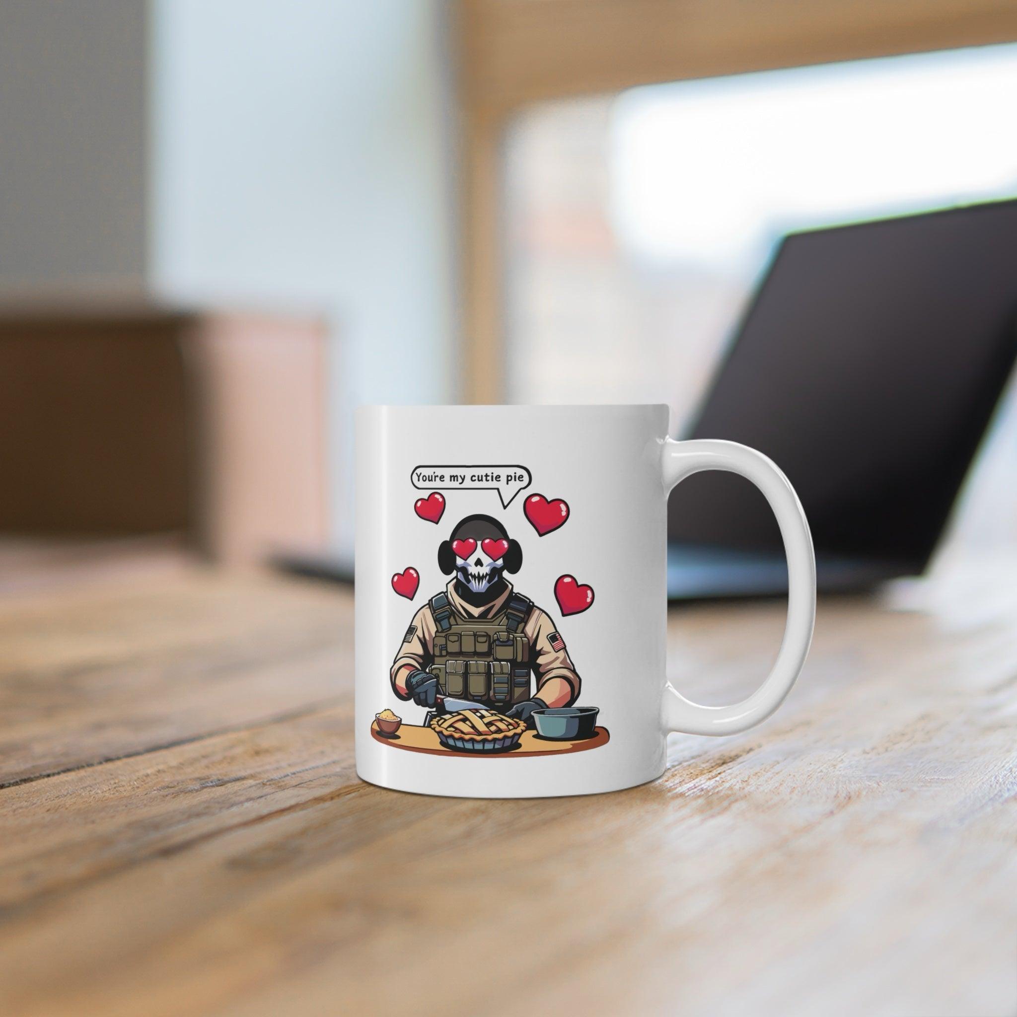 Cutie Pie Soldier Mug – Sweet & Strong Ceramic Cup | Buy Online from The Home Crafters