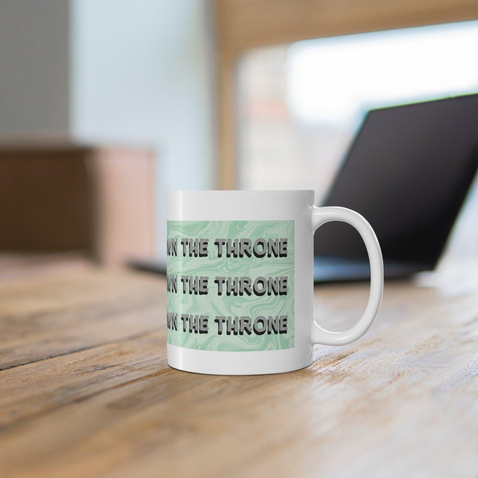 Own the Throne Mug – Pink, Blue or Green | Buy Online from The Home Crafters