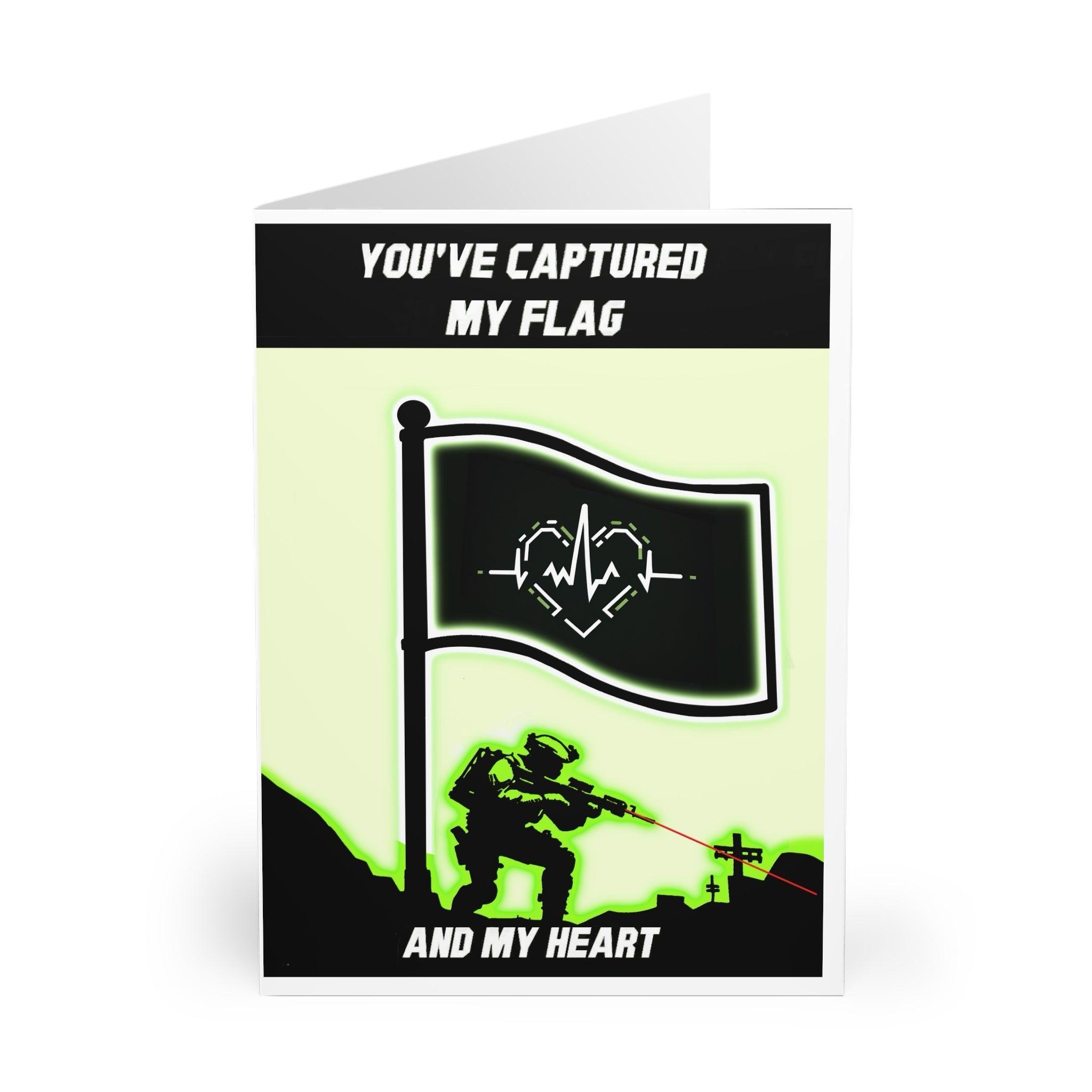 Capture My Heart – Funny Gamer Card | Buy Online from The Home Crafters