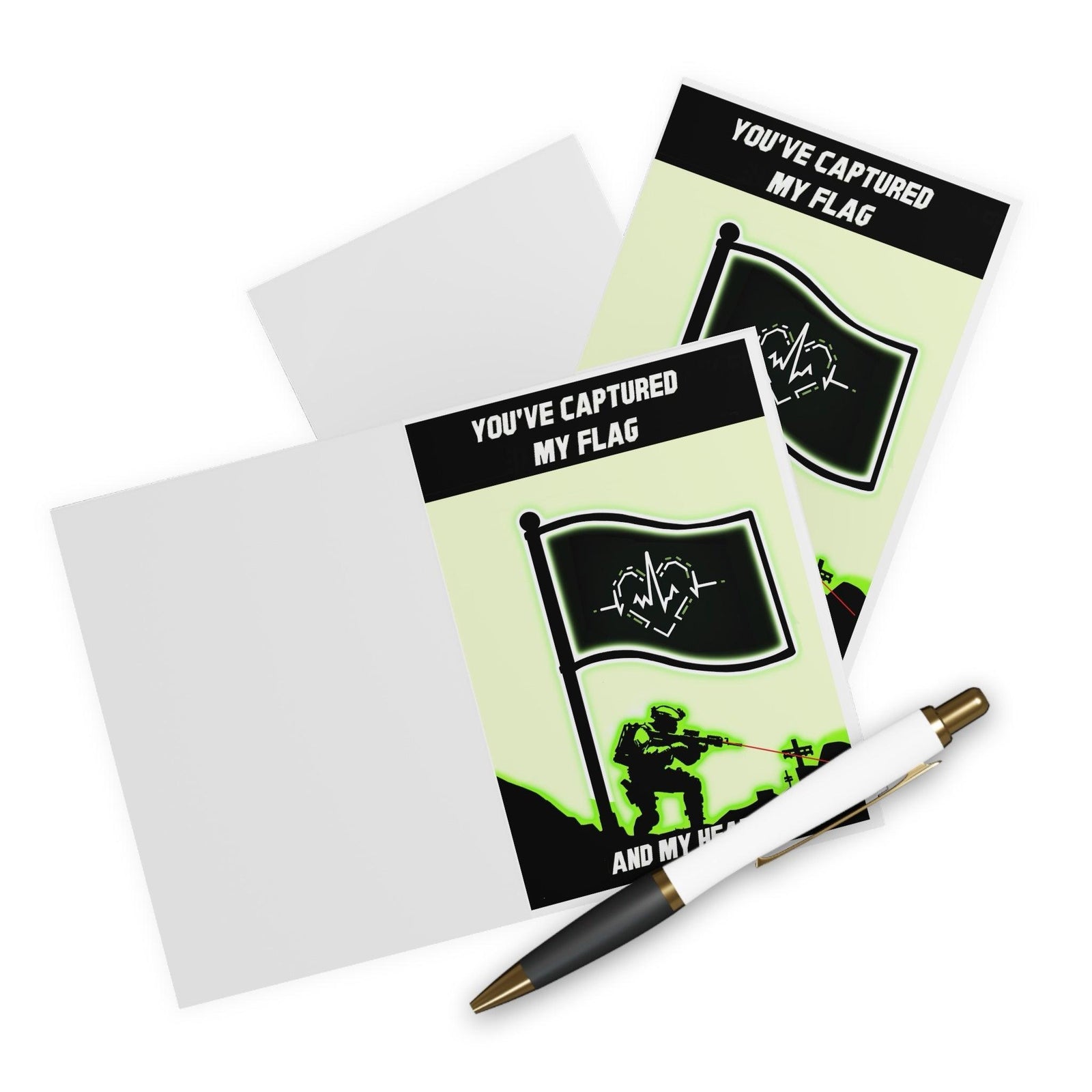 Capture My Heart – Funny Gamer Card | Buy Online from The Home Crafters