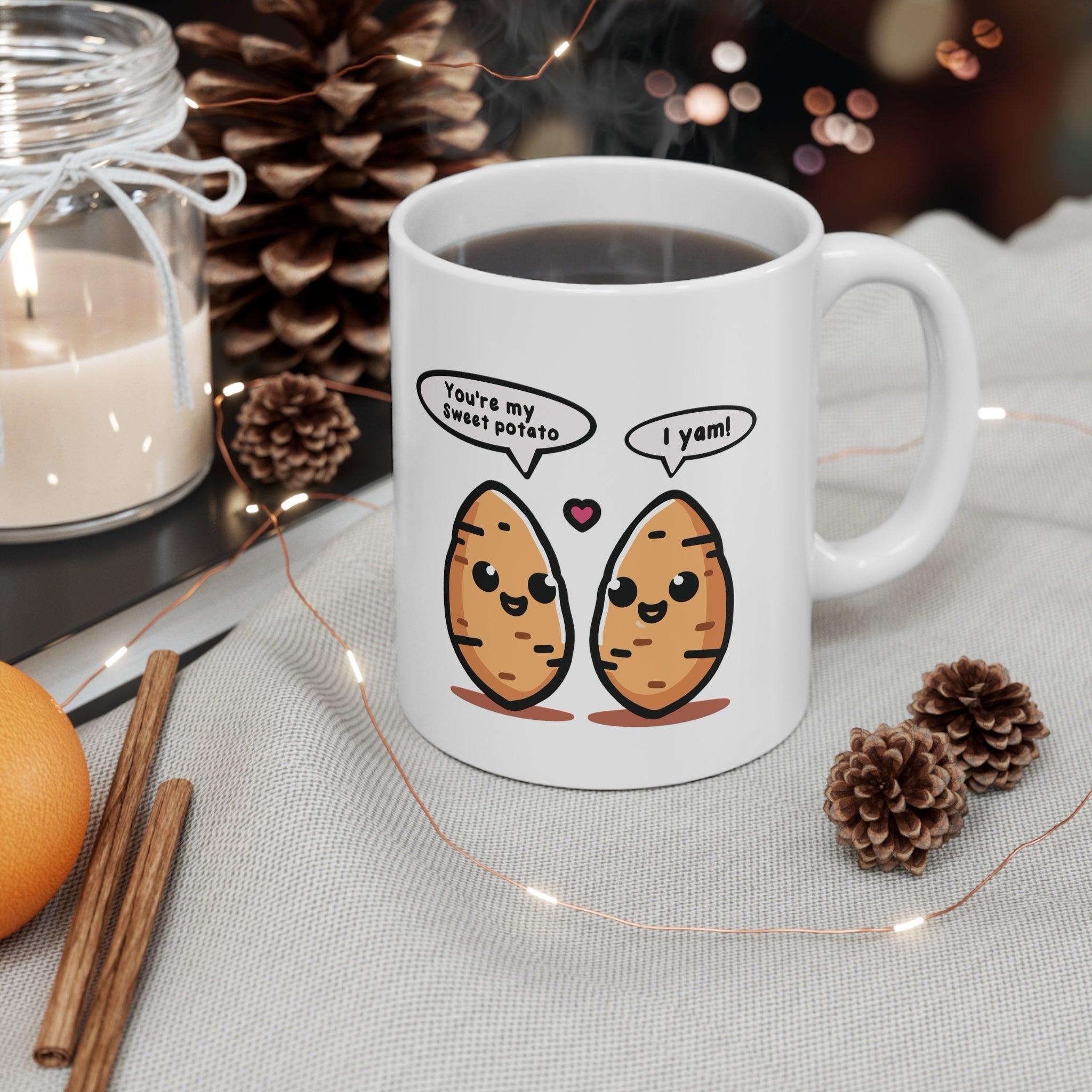 You’re My Sweet Potato – Cute 11 oz Couple Mug | Buy Online from The Home Crafters
