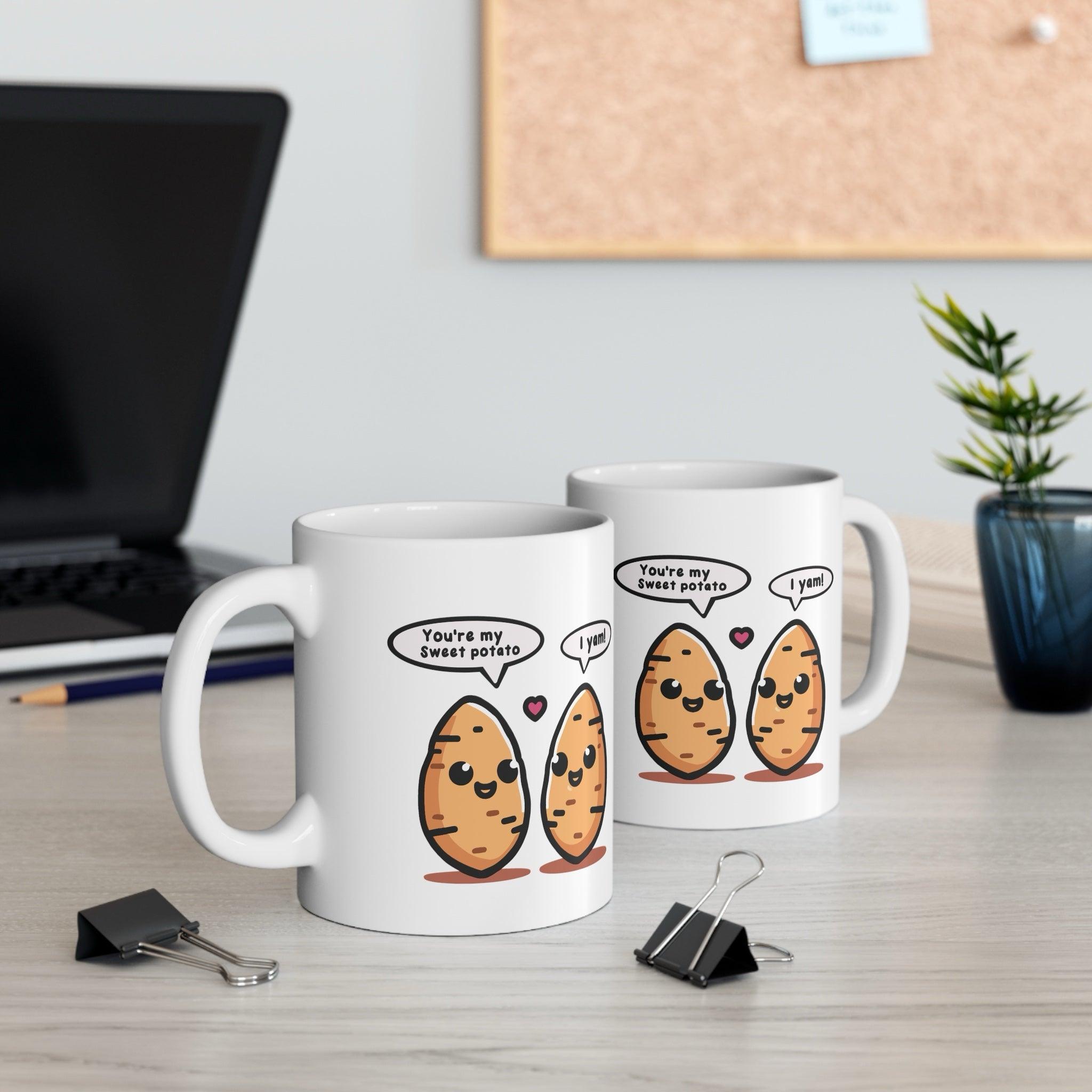 You’re My Sweet Potato – Cute 11 oz Couple Mug | Buy Online from The Home Crafters