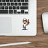 Cartoon Sports Fan Sticker – Funny Foam Finger Vinyl Decal | Buy Online from The Home Crafters
