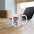 Heart - Eyed Cartoon Mug – Cute Love Eyes Coffee Cup | Buy Online from The Home Crafters