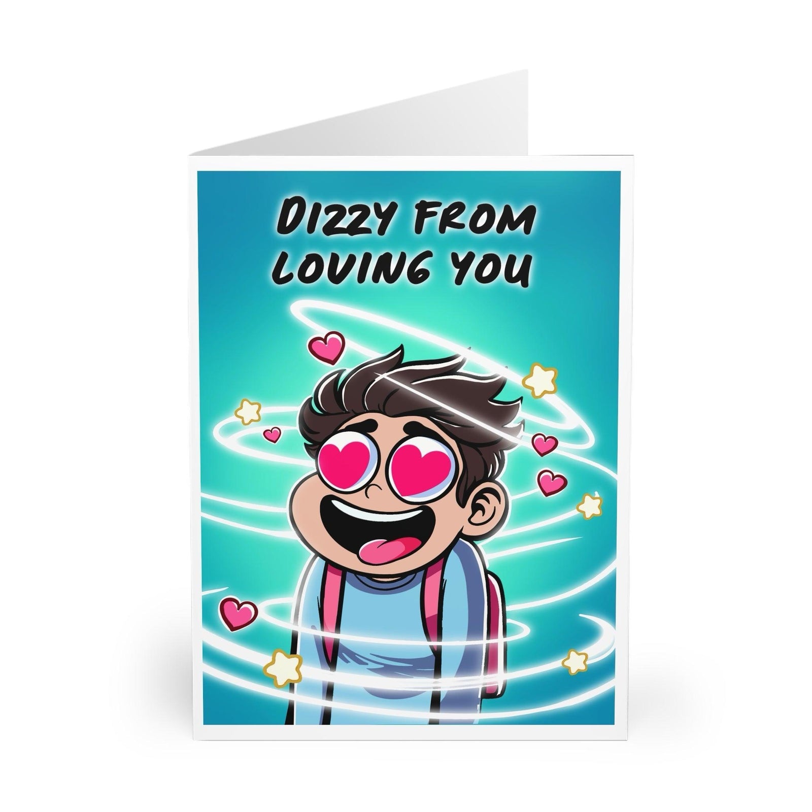 Dizzy from Loving You – Cute Funny Love Card | Buy Online from The Home Crafters
