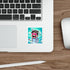 Heart - Eyed Cartoon Sticker – Cute Love Eyes Vinyl Decal | Buy Online from The Home Crafters
