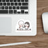 Minimalist Stick Couple Sticker | Journal & Scrapbook Art | Buy Online from The Home Crafters