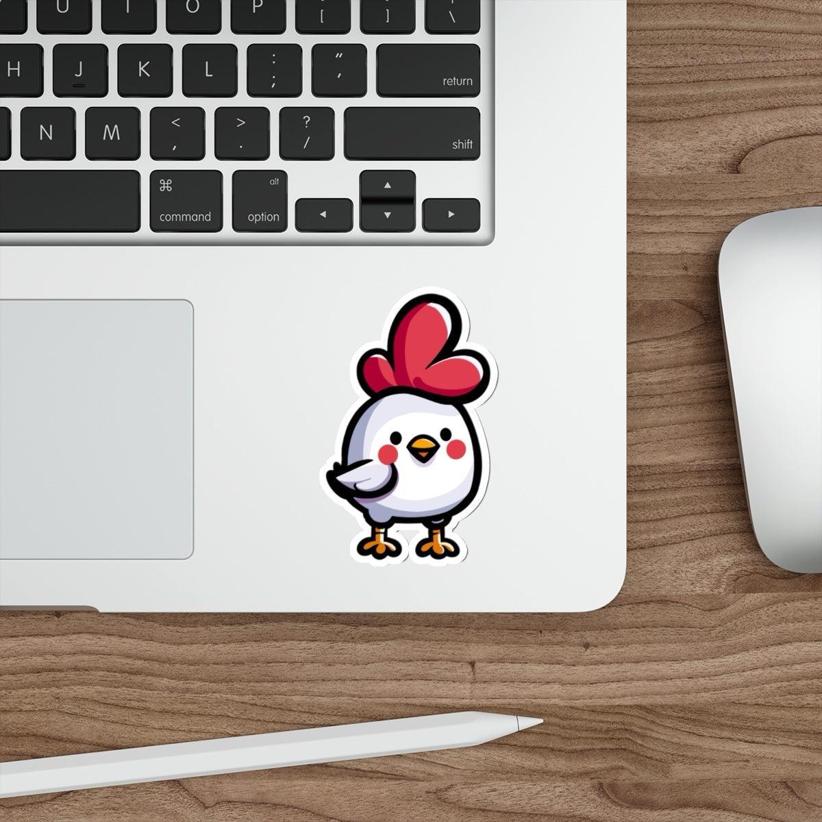 Cute Chicken Waterproof Stickers | Buy Online from The Home Crafters