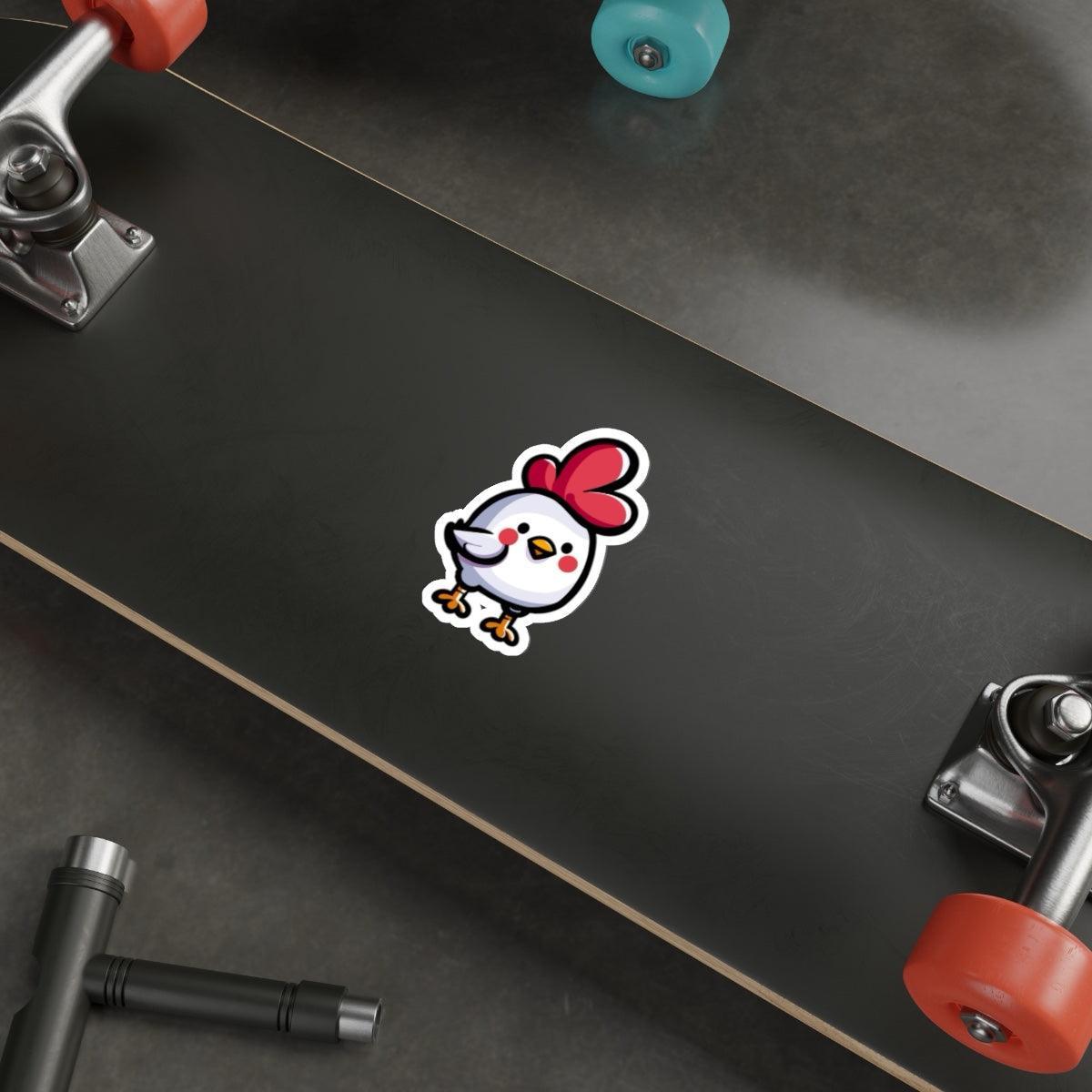 Cute Chicken Waterproof Stickers | Buy Online from The Home Crafters