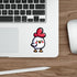 Cute Chicken Waterproof Stickers | Buy Online from The Home Crafters