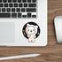 Adorable Cartoon Bear Sticker | Cute Laptop & Journal Decal | Buy Online from The Home Crafters