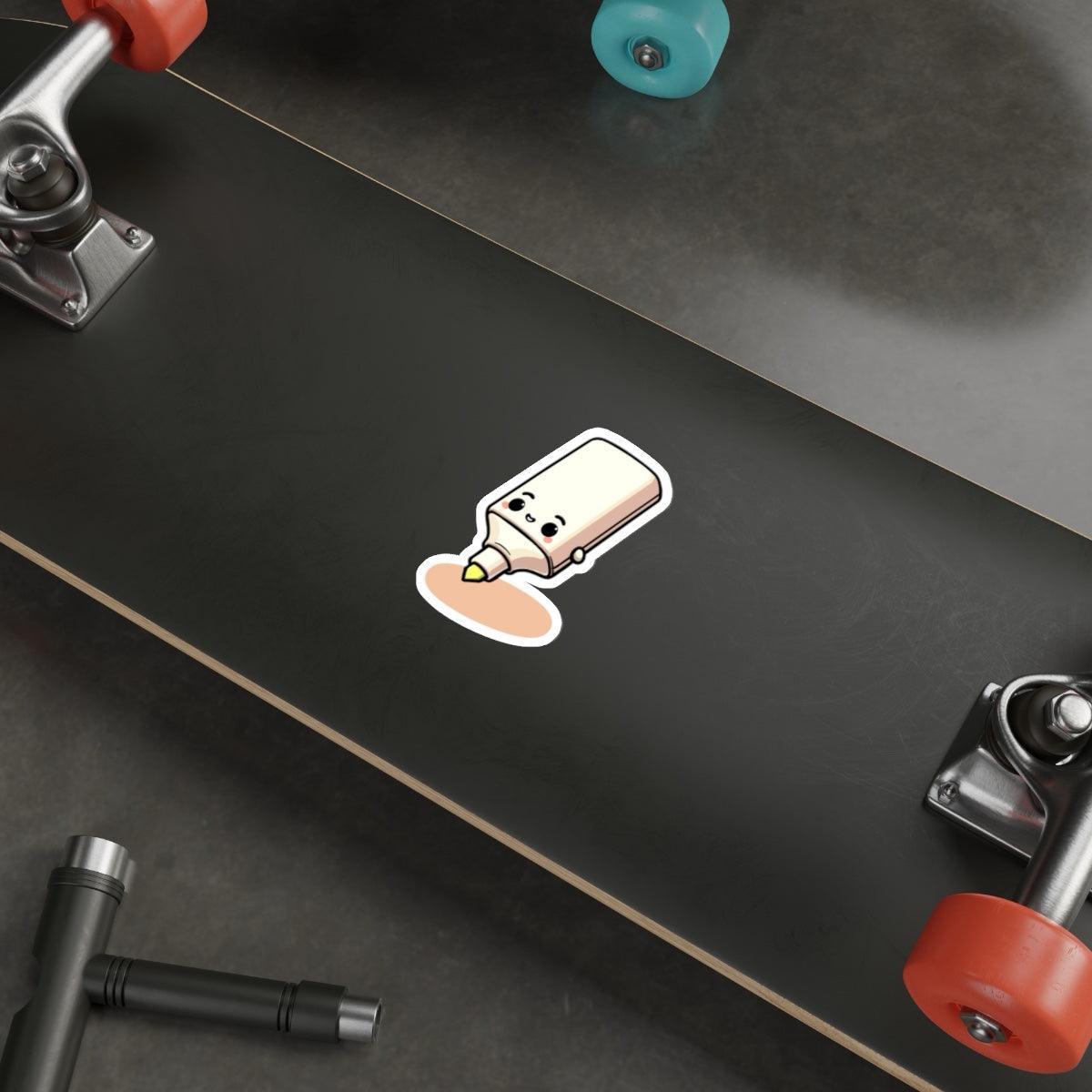 Cute Highlighter Sticker | Colourful Journal Laptop Decal | Buy Online from The Home Crafters