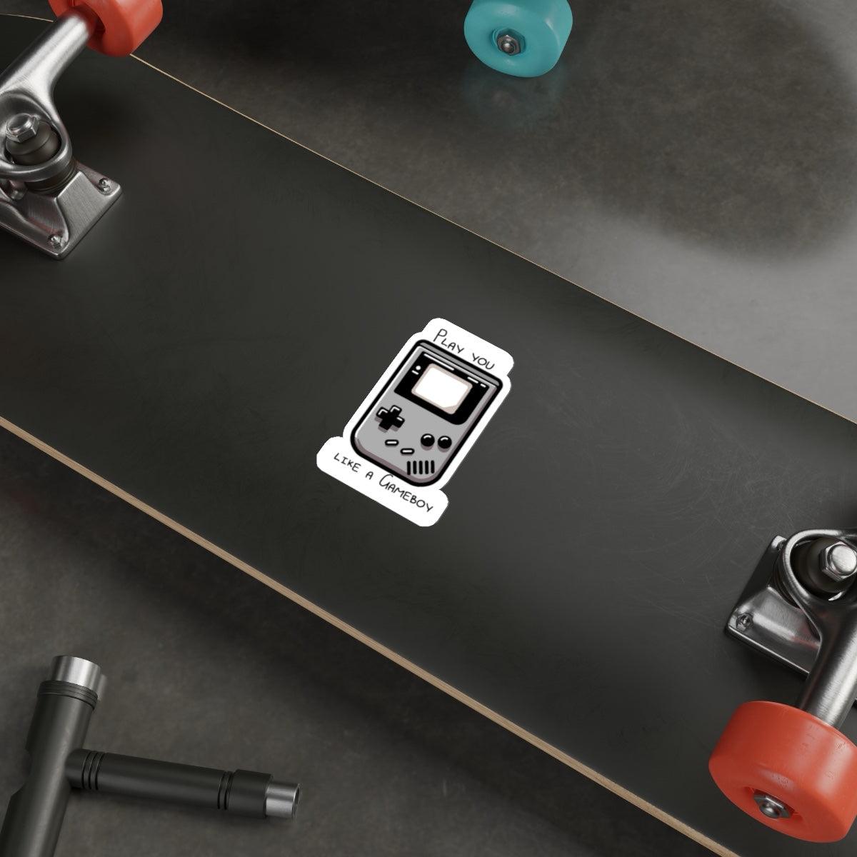 Play You Like a Gameboy Sticker – Retro Gamer Decal | Buy Online from The Home Crafters
