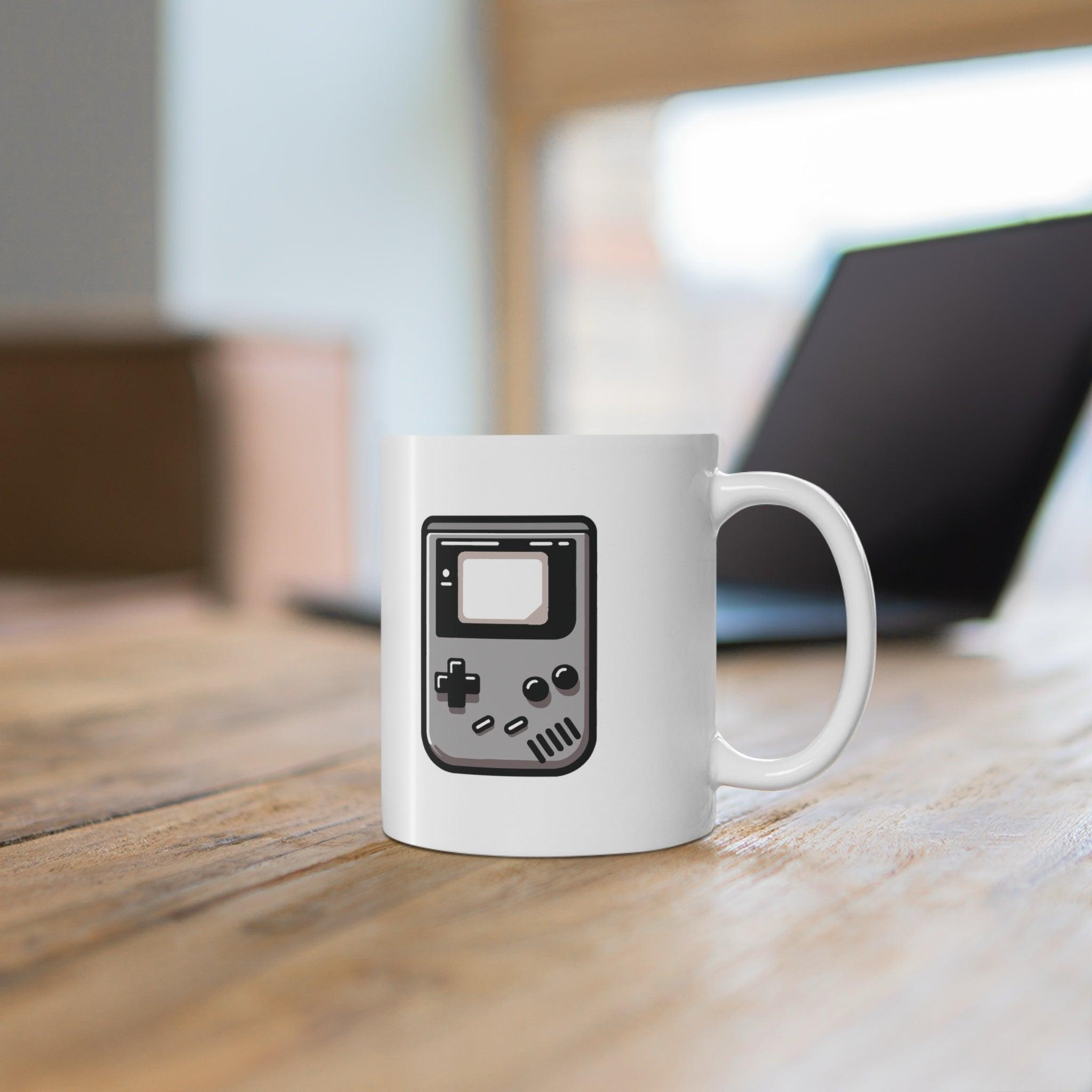 Cartoon Gameboy Retro Mug | 11 oz Nostalgia Gift | Buy Online from The Home Crafters