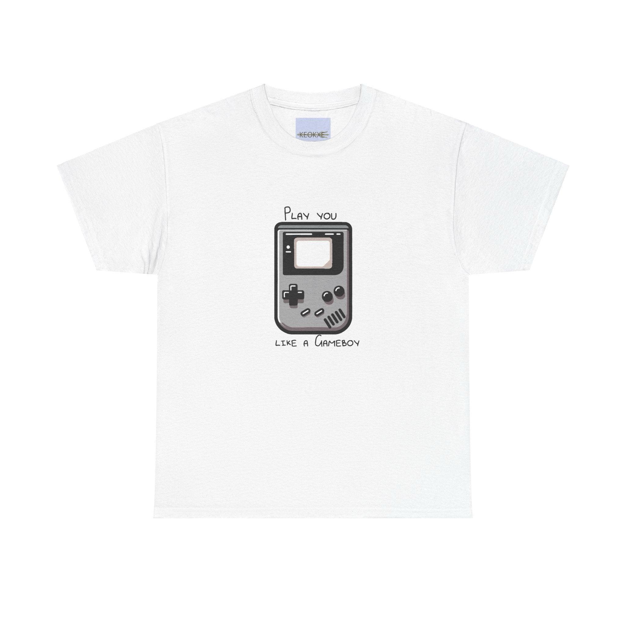 Play You Like a Gameboy T-Shirt | Retro Gamer Pun Tee | Buy Online from The Home Crafters