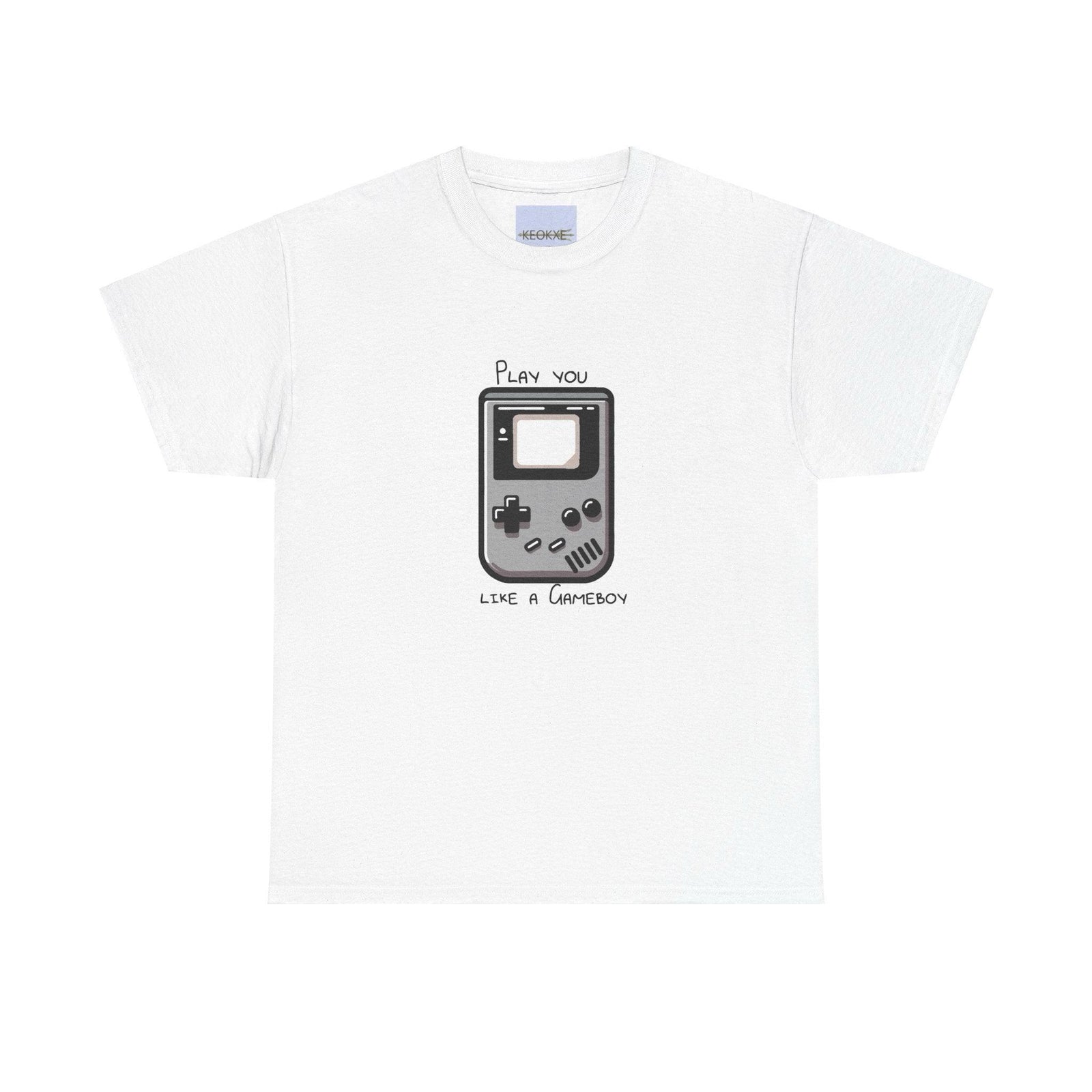 Play You Like a Gameboy T-Shirt | Retro Gamer Pun Tee | Buy Online from The Home Crafters