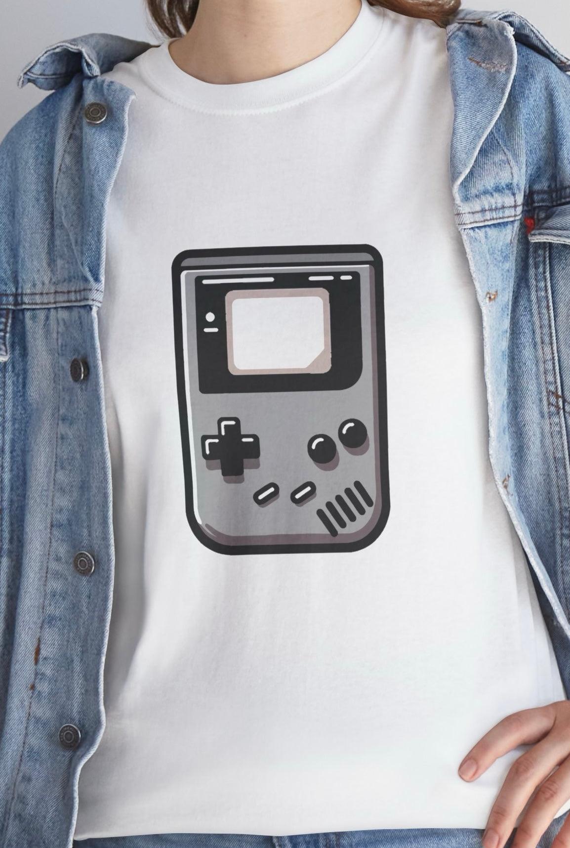 Gameboy Nostalgia T-Shirt | Classic Gamer Throwback Tee | Buy Online from The Home Crafters