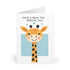 Neck - Tra Special Day Card – Funny Giraffe Greeting | Buy Online from The Home Crafters