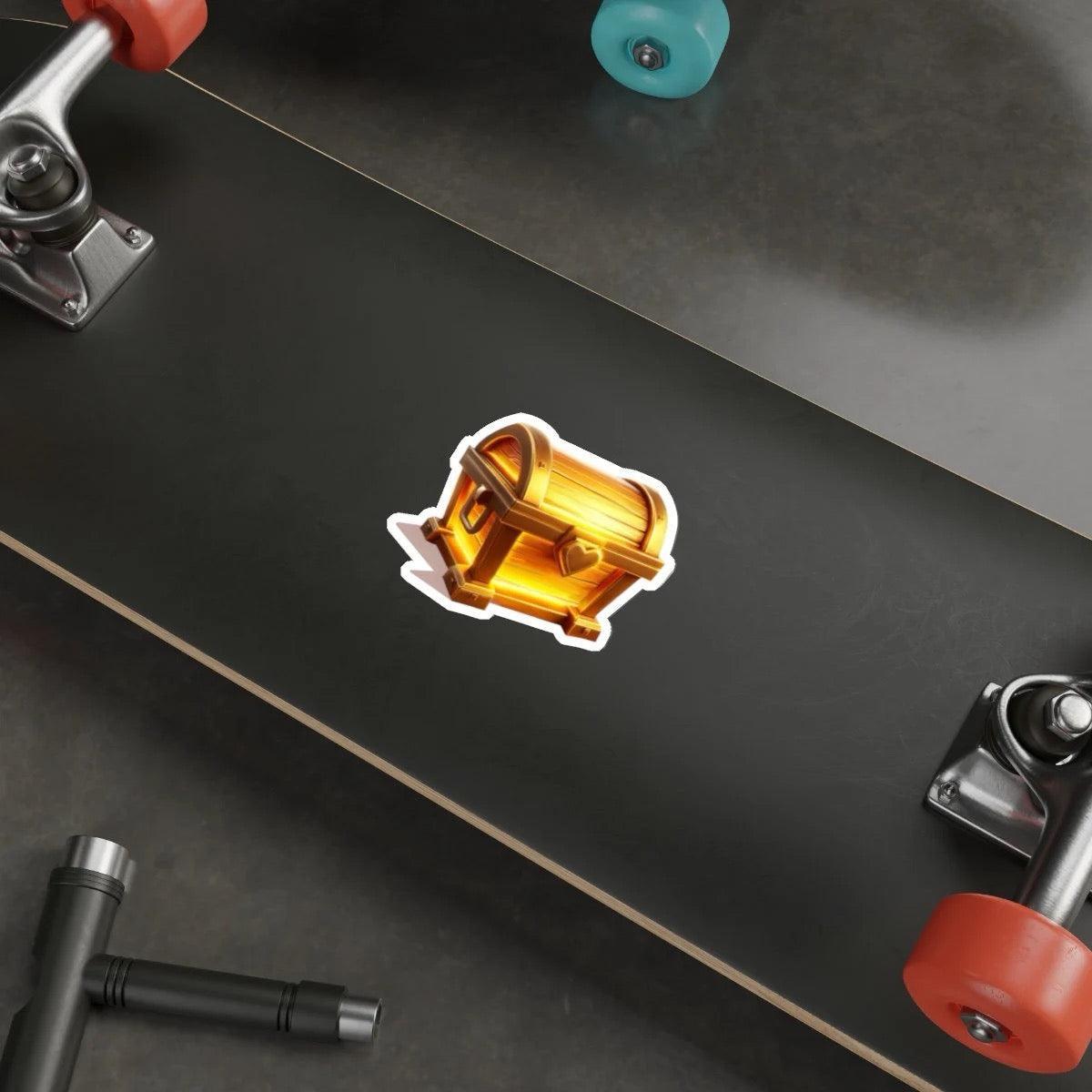 Mystical Treasure Chest Sticker | Adventure Fantasy Vinyl | Buy Online from The Home Crafters