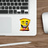 Winking Crisps Packet Sticker – Funny Cartoon Vinyl Design | Buy Online from The Home Crafters