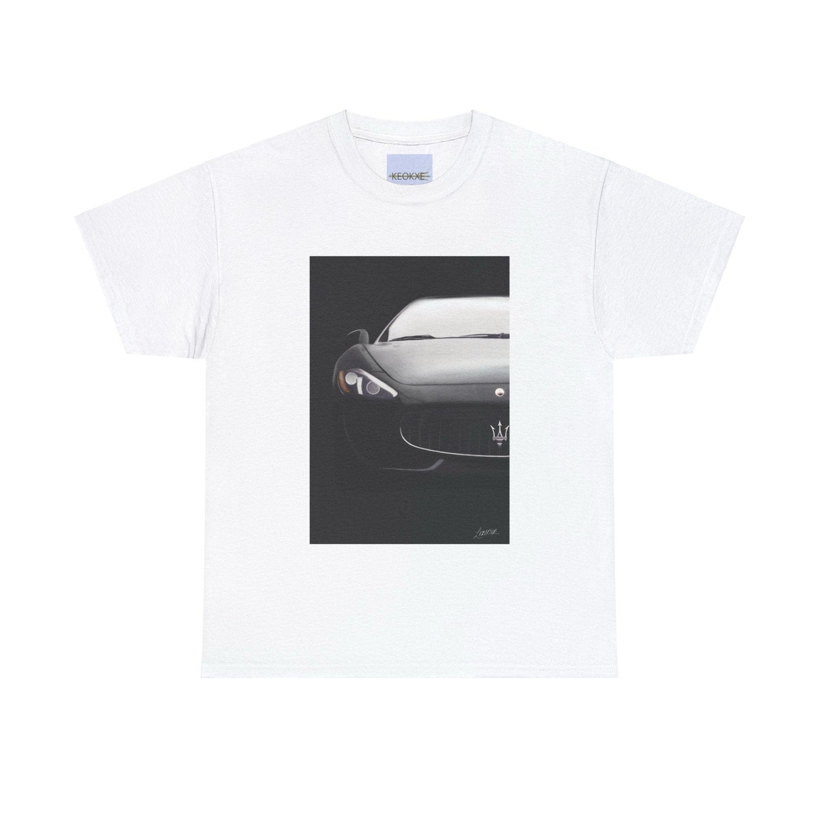 Luxury Sports Car Silhouette T-Shirt | Italian Supercar Tee | Buy Online from The Home Crafters