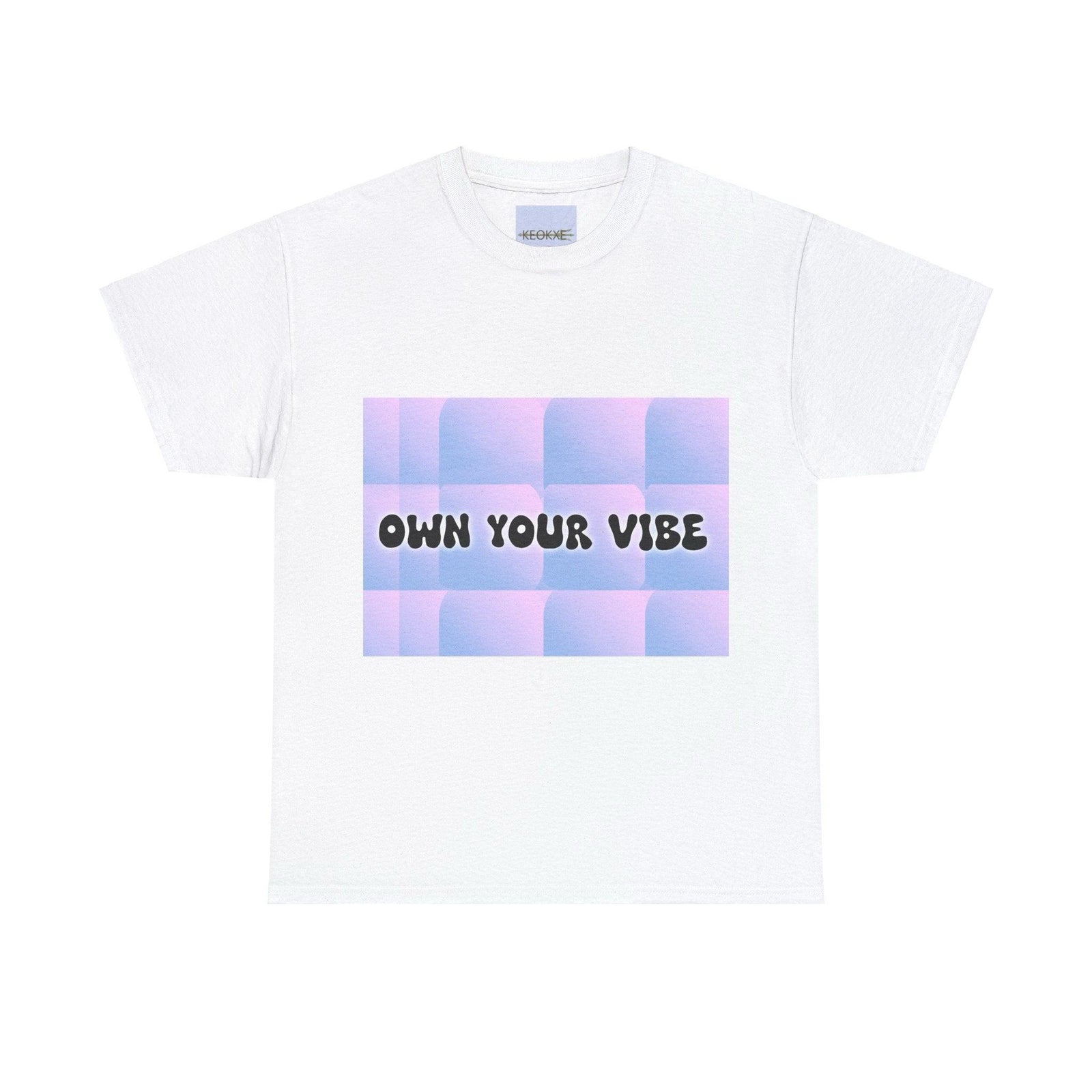 Own Your Vibe T-Shirt | Pink & Purple Empowerment Tee | Buy Online from The Home Crafters