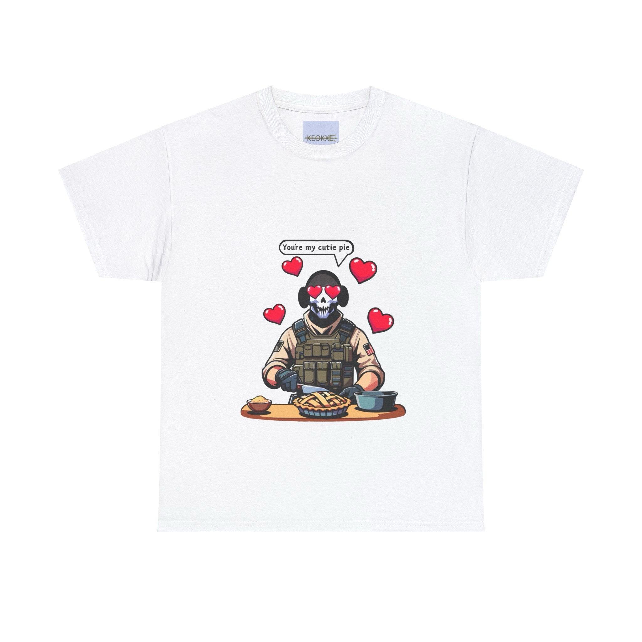 You're My Cutie Pie T-Shirt | Tactical Gamer Baking Tee | Buy Online from The Home Crafters
