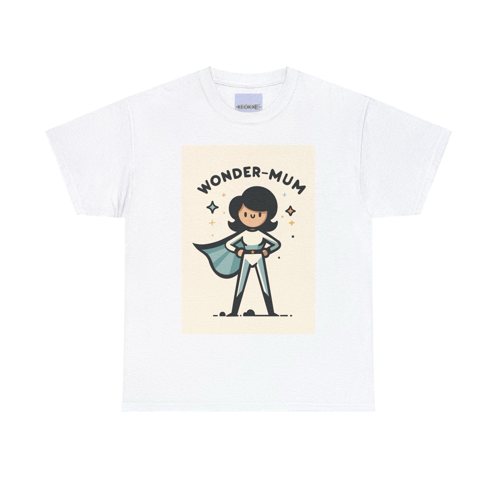 Wonder Mom T-Shirt | Superhero Mother Graphic Tee | Buy Online from The Home Crafters