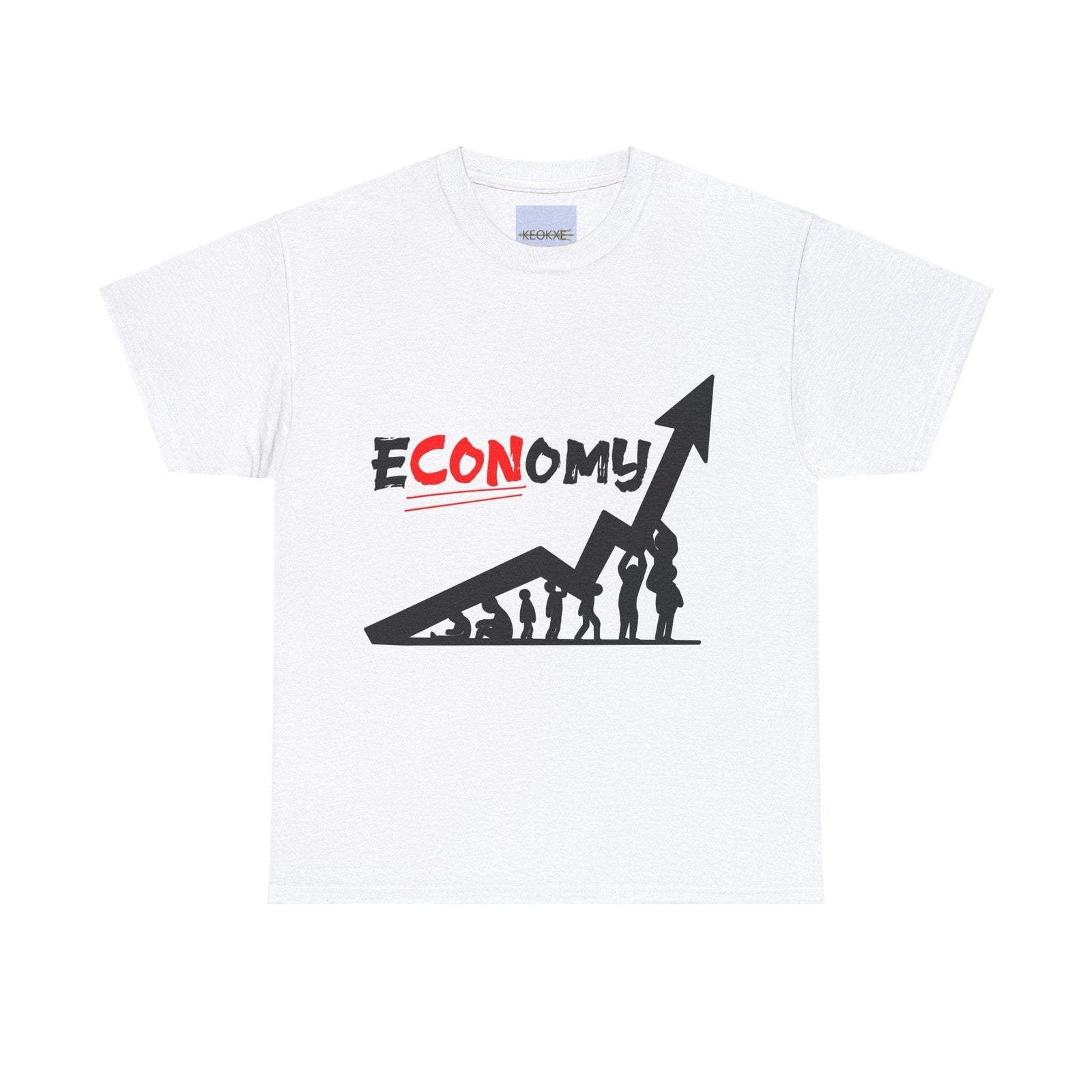 E - CON - omy T-Shirt – Satirical Bold Statement Tee | Buy Online from The Home Crafters