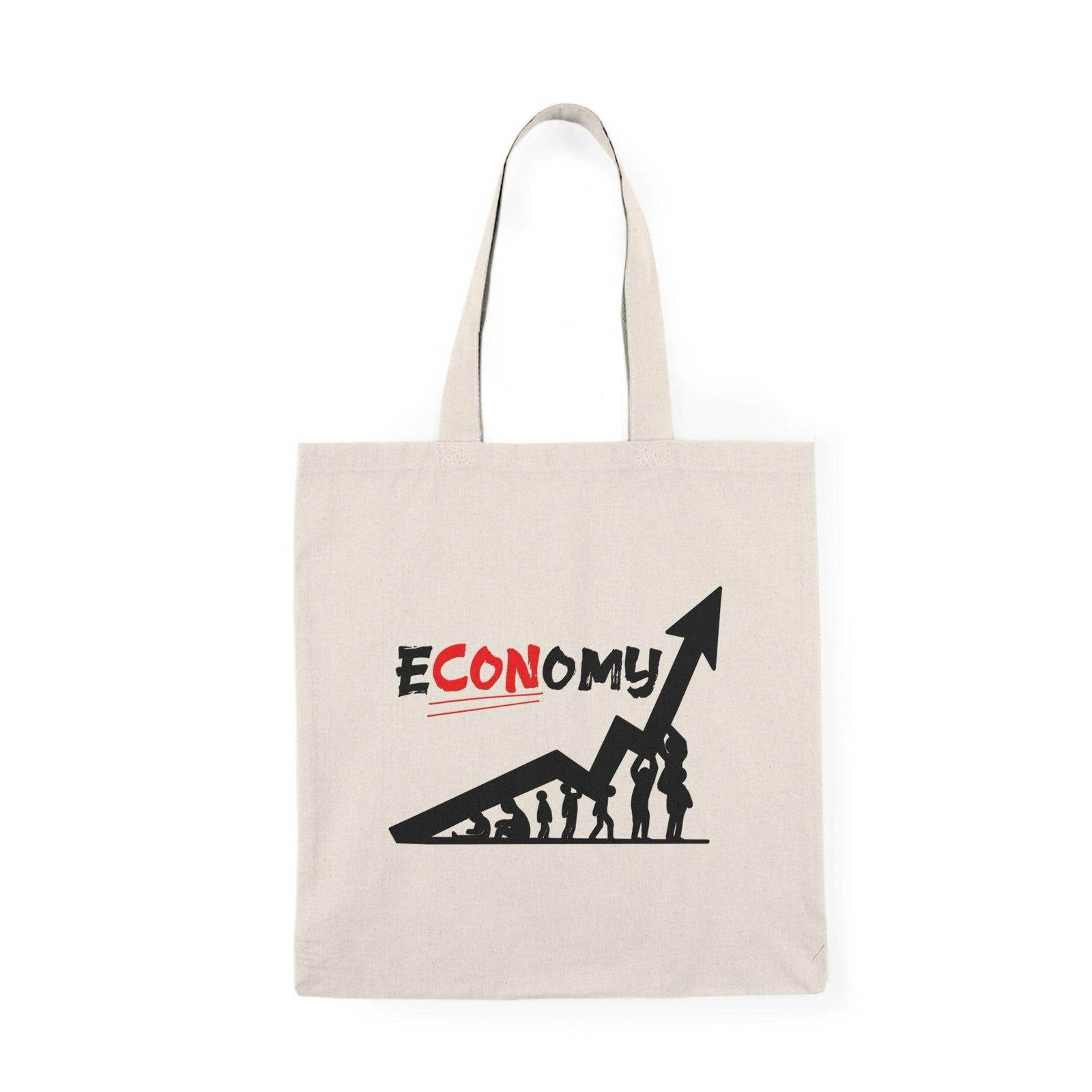 E - CON - omy Tote Bag | Satirical Recycled Cotton Shopper | Buy Online from The Home Crafters
