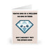 You're One in a Million Card – Funny Romantic Greeting | Buy Online from The Home Crafters