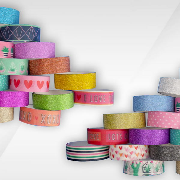 Love to Craft Washi Tape Tube - 6pc