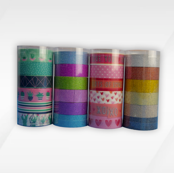 Love to Craft Washi Tape Tube - 6pc
