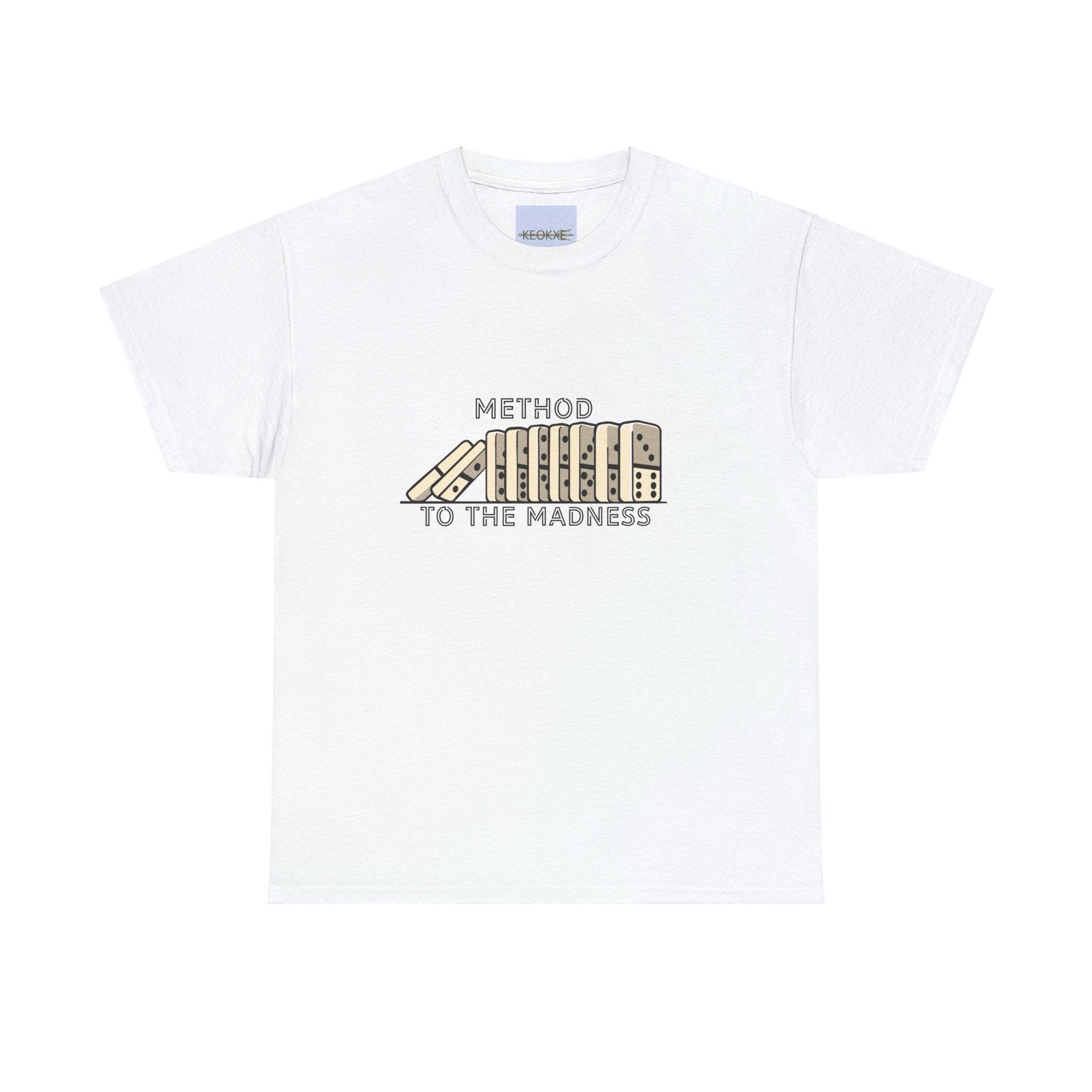 Method to the Madness T-Shirt – Domino Chaos Tee | Buy Online from The Home Crafters