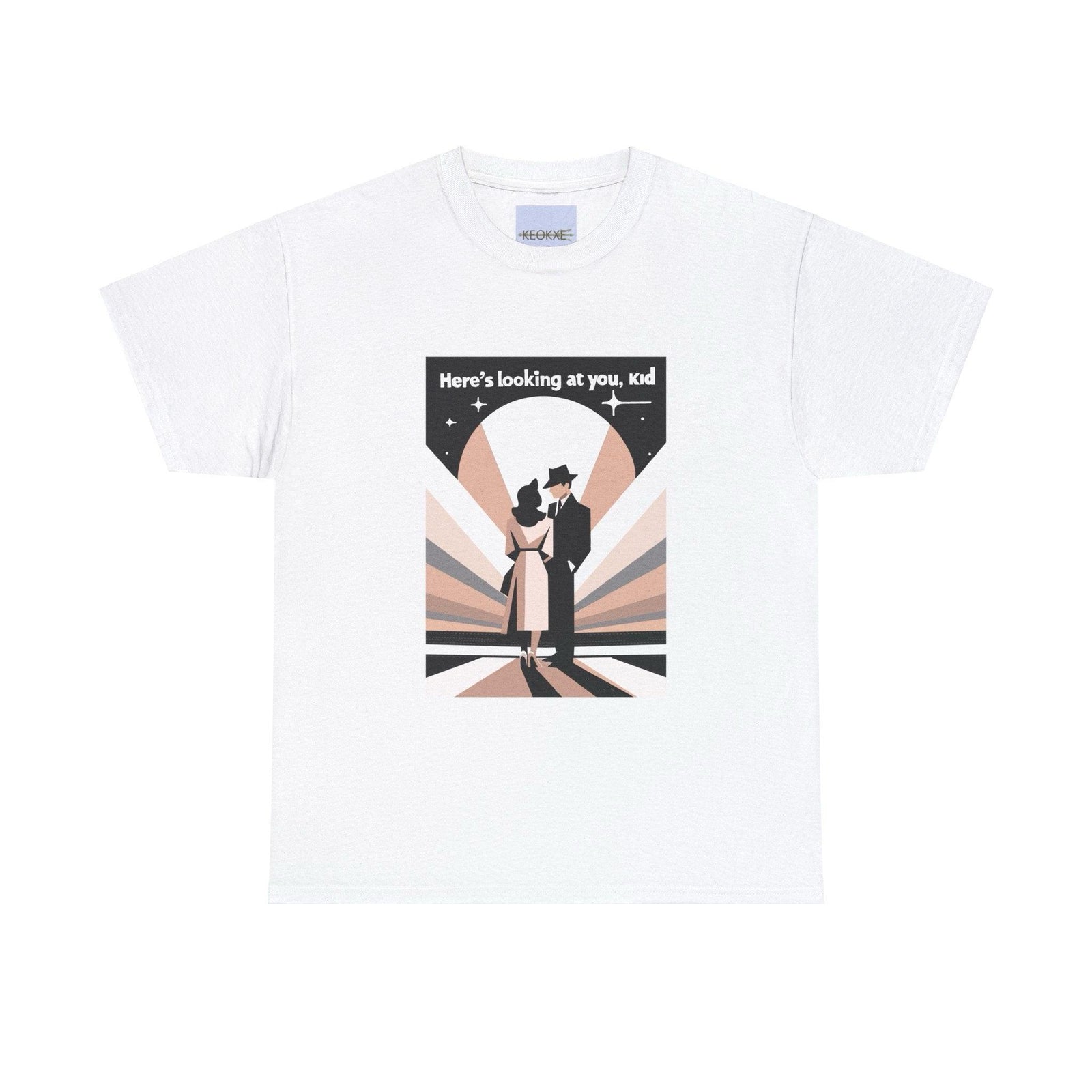Here’s to Looking at You, Kid T-Shirt – Casablanca Tee | Buy Online from The Home Crafters