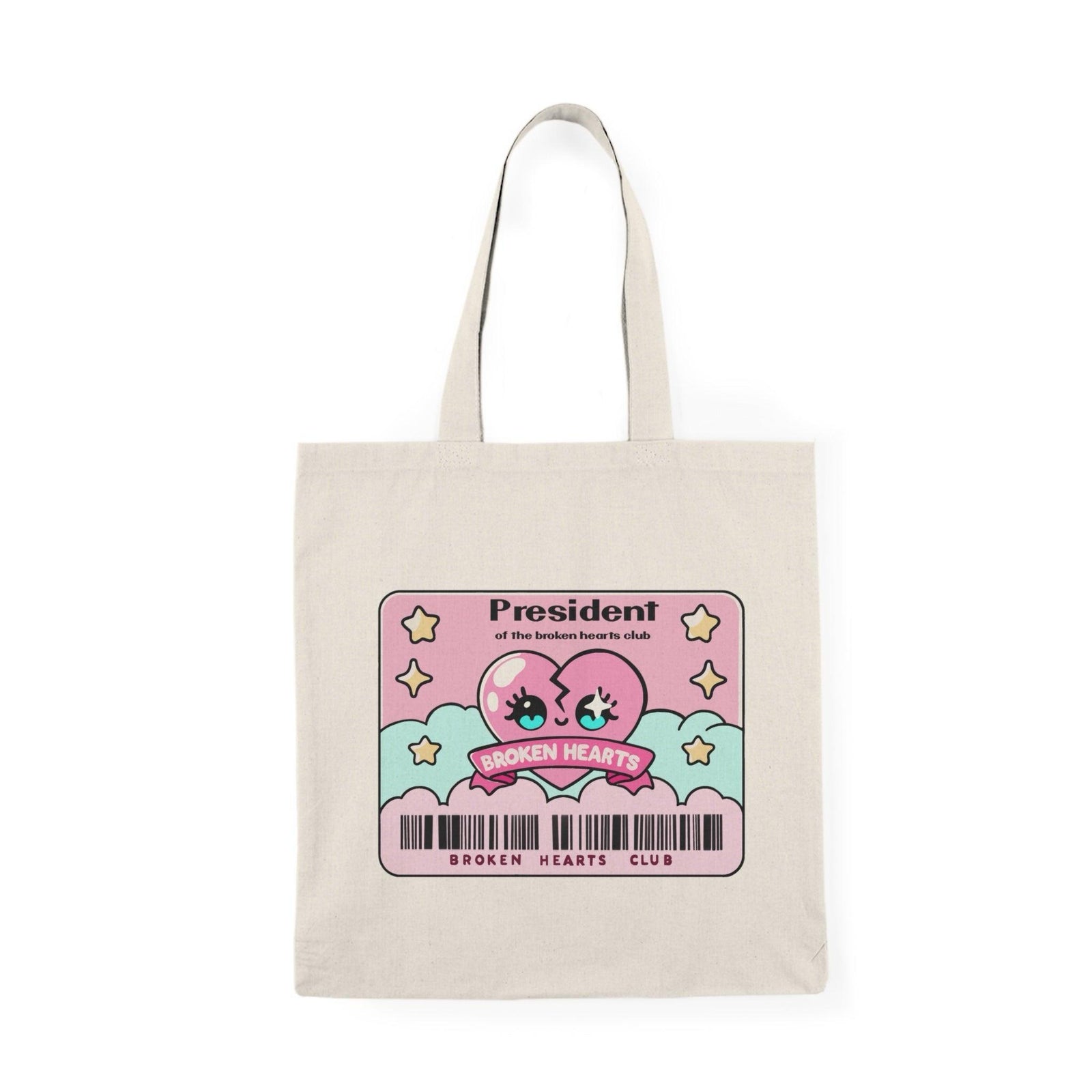 Broken Hearts Club Tote – Recycled Cotton | Buy Online from The Home Crafters