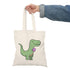T - Rex with a Heart Tote – Funny Dinosaur Cotton Bag | Buy Online from The Home Crafters