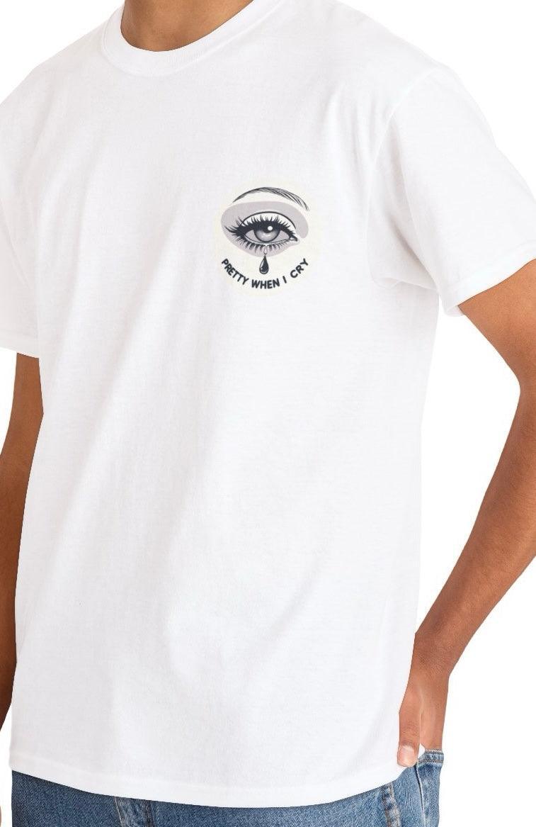 Pretty When I Cry T-Shirt | Sad Girl Soft Aesthetic Tee | Buy Online from The Home Crafters