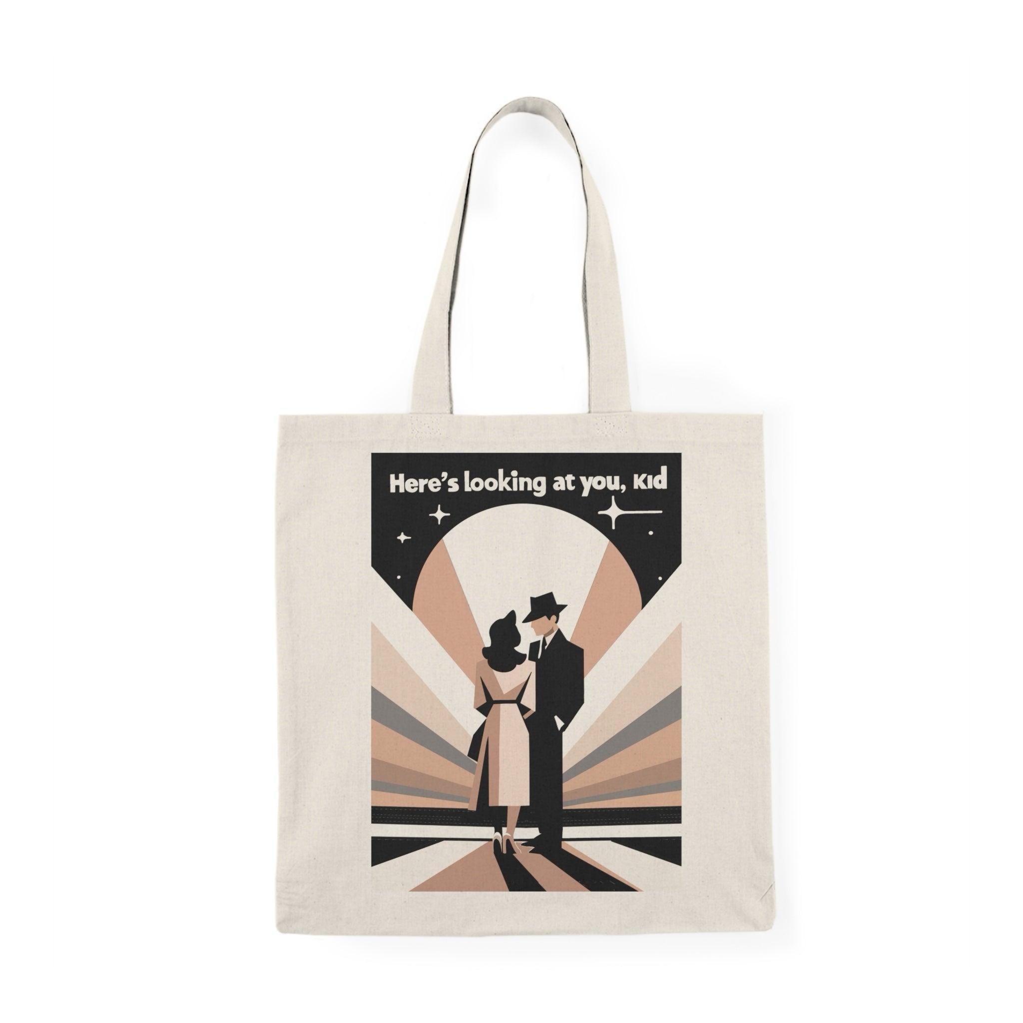 Casablanca Quote Tote – “Here’s Looking at You, Kid” Bag | Buy Online from The Home Crafters