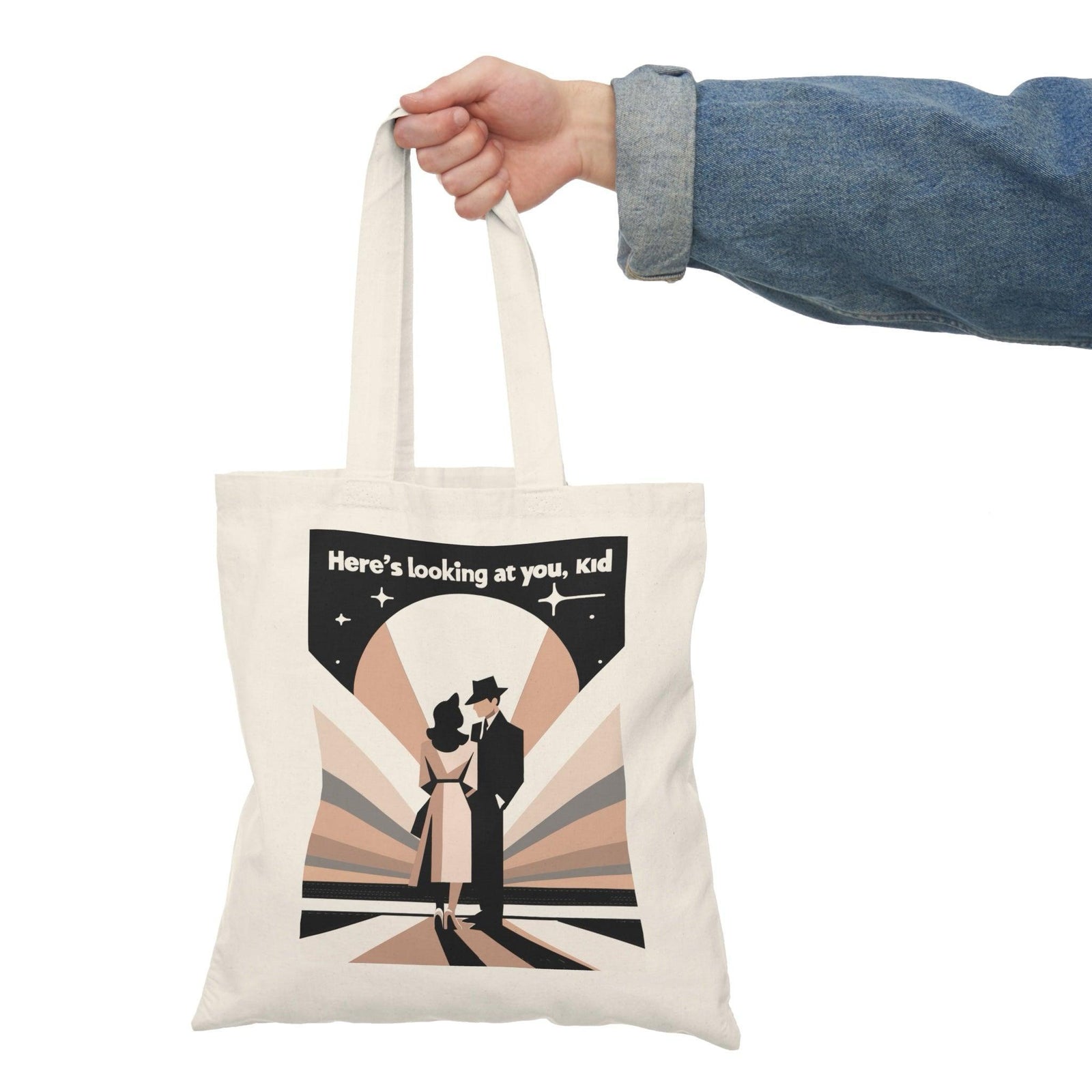 Casablanca Quote Tote – “Here’s Looking at You, Kid” Bag | Buy Online from The Home Crafters