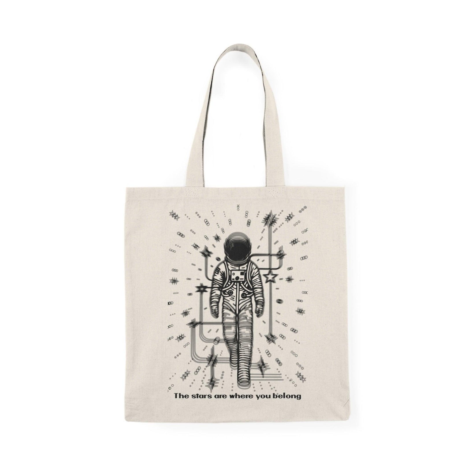Stars Are Where You Belong Tote – Astronaut Cosmic Bag | Buy Online from The Home Crafters