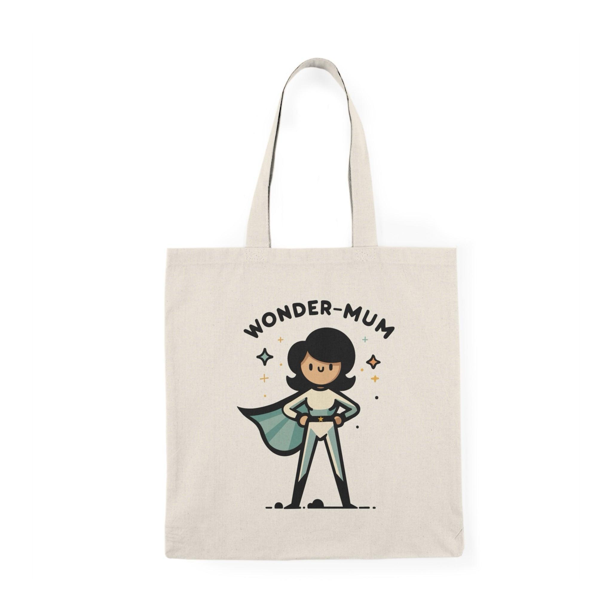 Wonder Mom Tote – Superhero Cotton Bag for Strong Mums | Buy Online from The Home Crafters