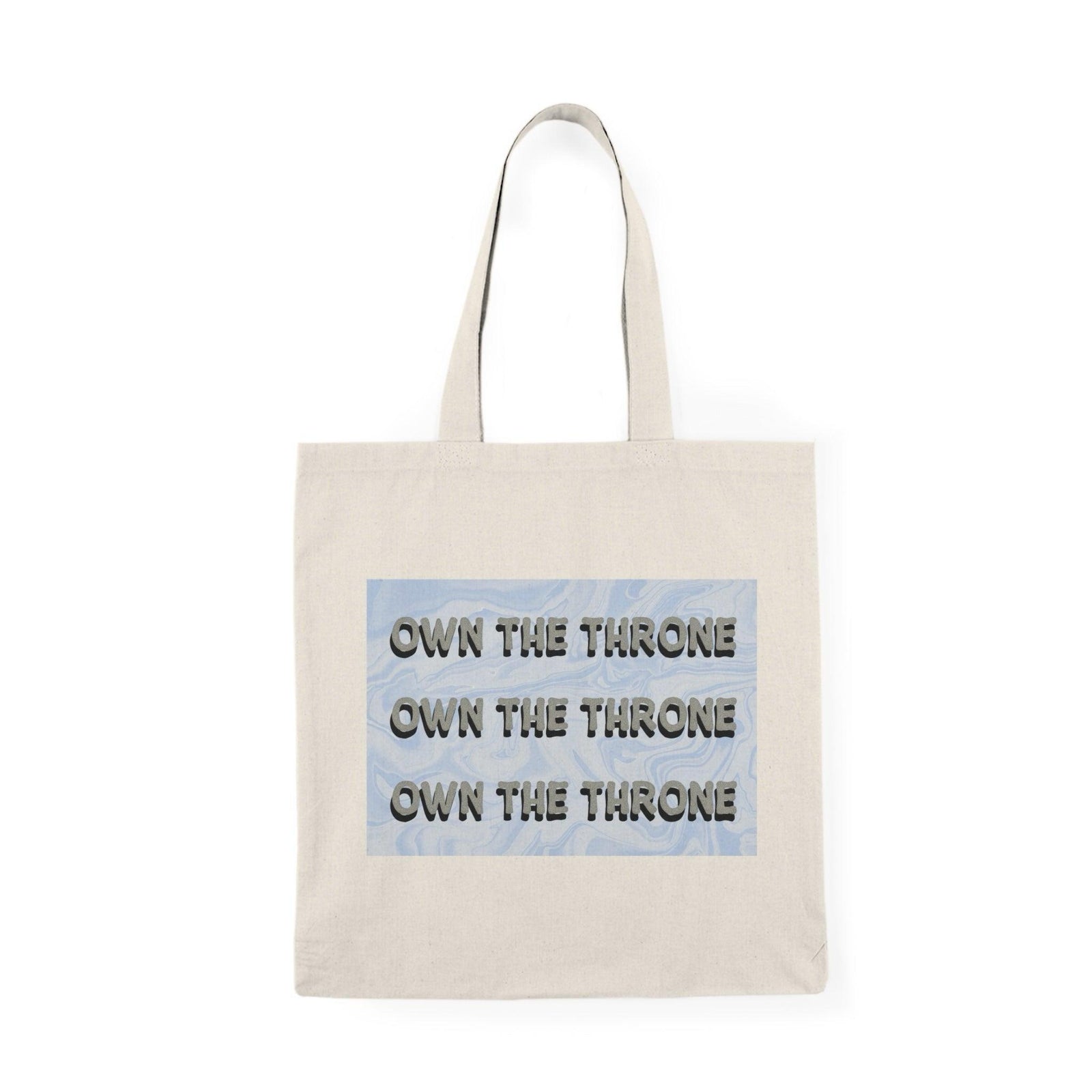 Own the Throne – Empowering Recycled Cotton Tote | Buy Online from The Home Crafters
