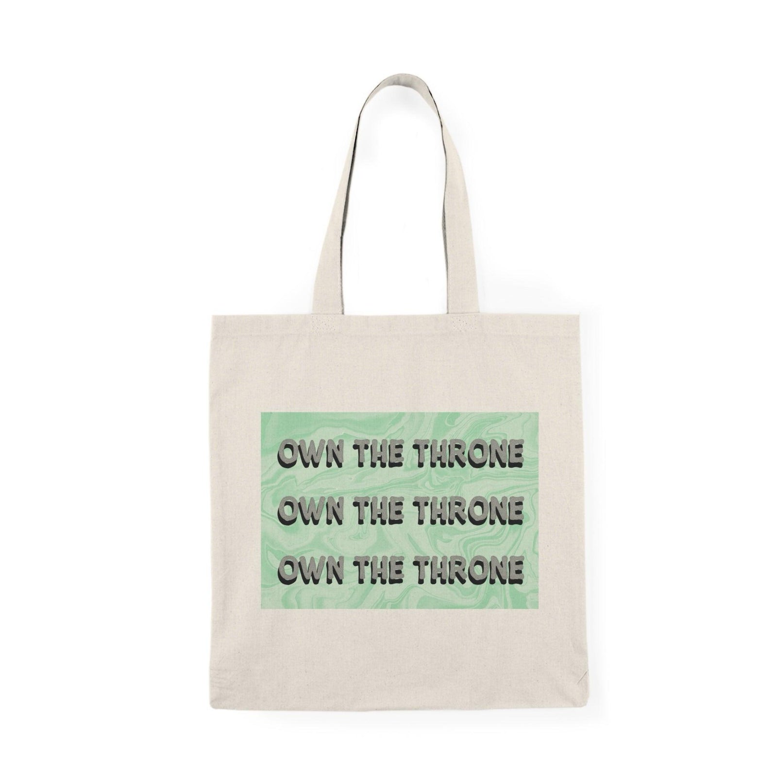 Own the Throne – Empowering Recycled Cotton Tote | Buy Online from The Home Crafters